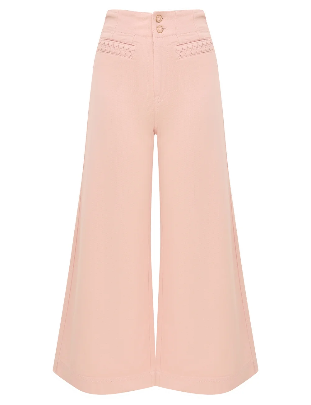 FAIRLIGHT DENIM CROPPED FLARE - 1
