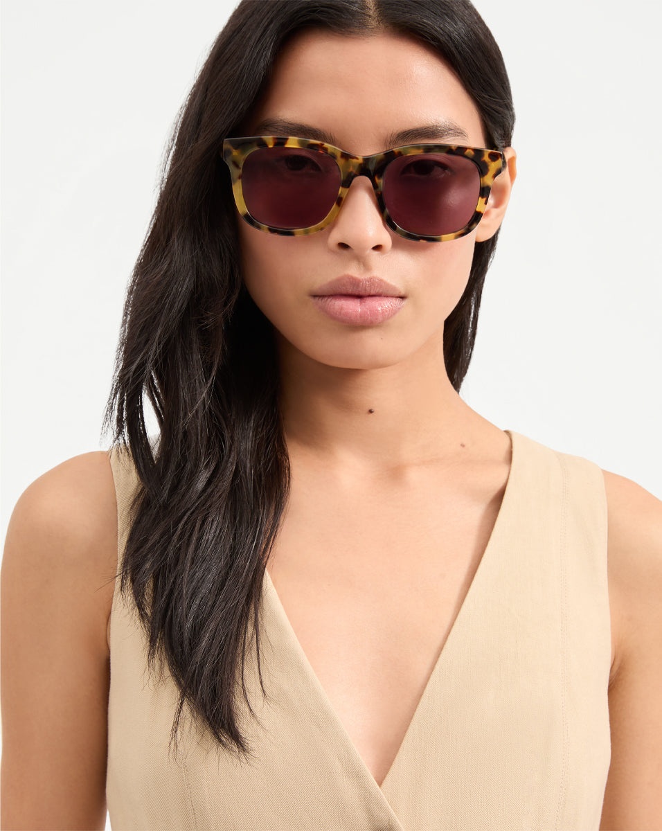 JANE SQUARE-FRAME SUNGLASSES - 2