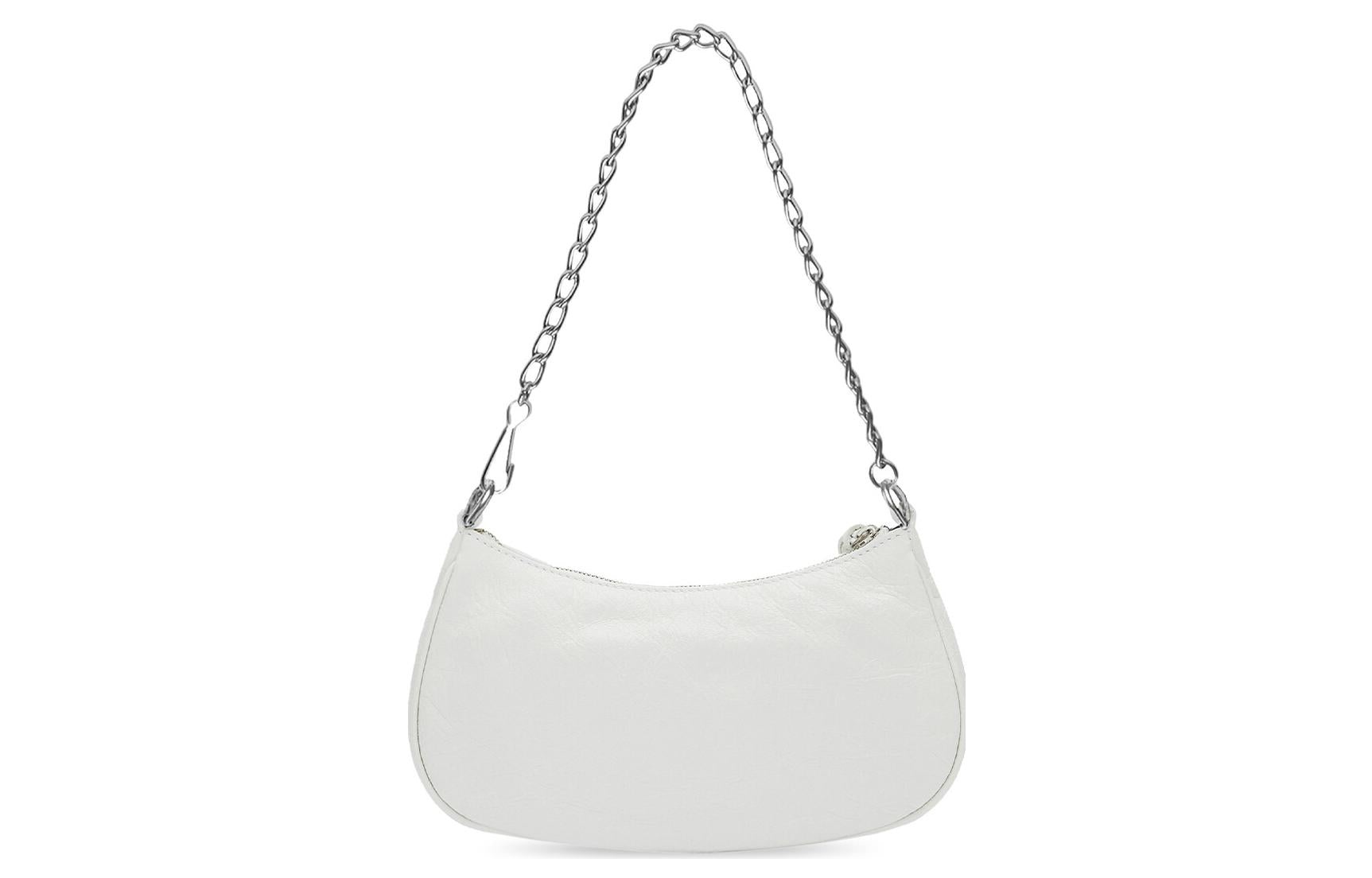 (WMNS) Balenciaga Le CagoleLe Cagole Mini Bag With Chain 'White' 6958141VG9Y9104 - 2