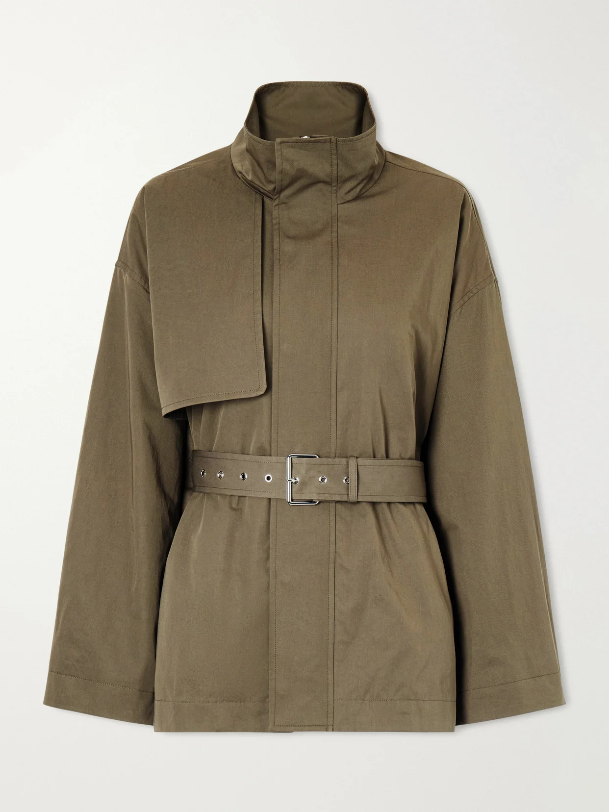 The Short Field Belted Cotton-twill Jacket - 1