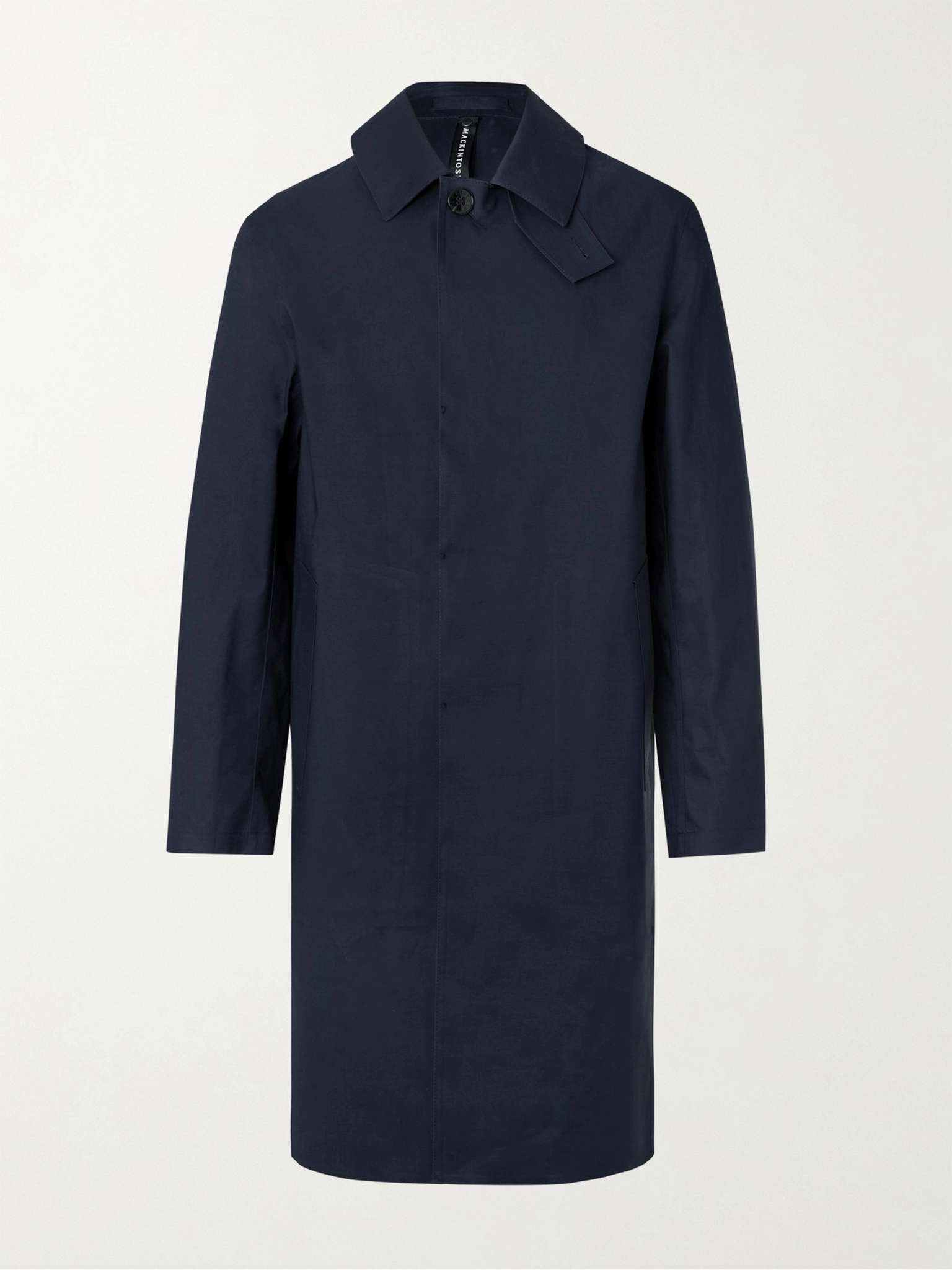 Oxford Bonded Cotton Trench Coat - 1