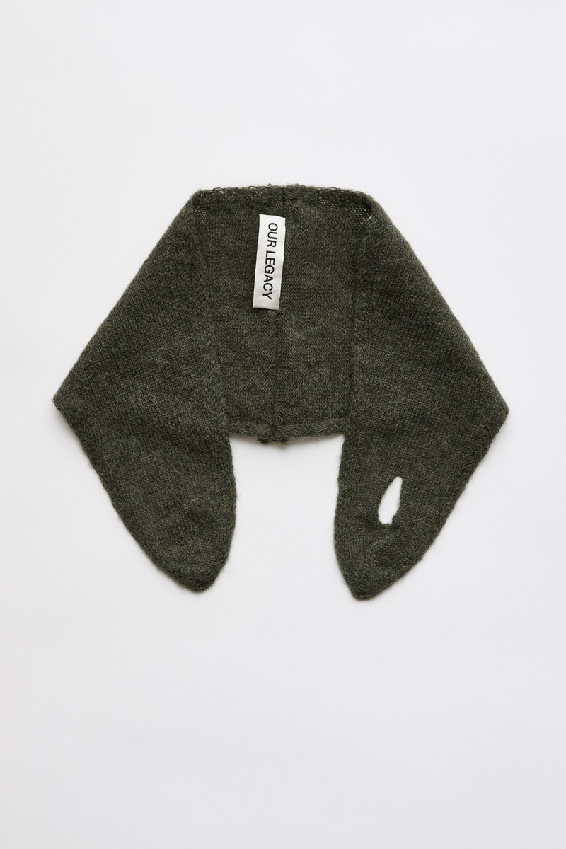 Our Legacy Our Legacy Miniature Scarf Moss Green outlook