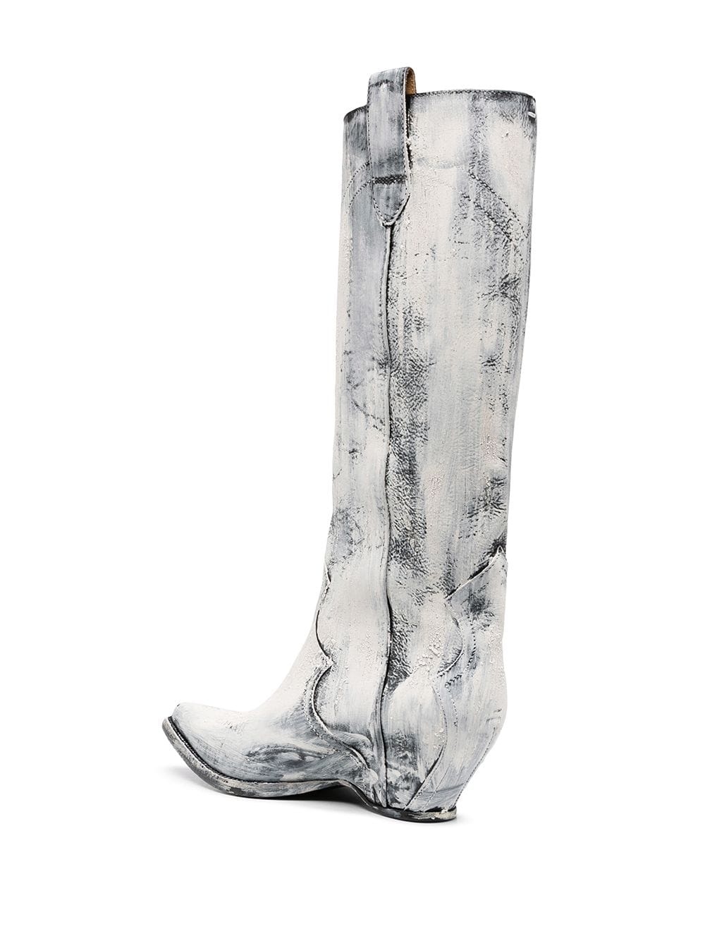 paint-effect Western boots - 3