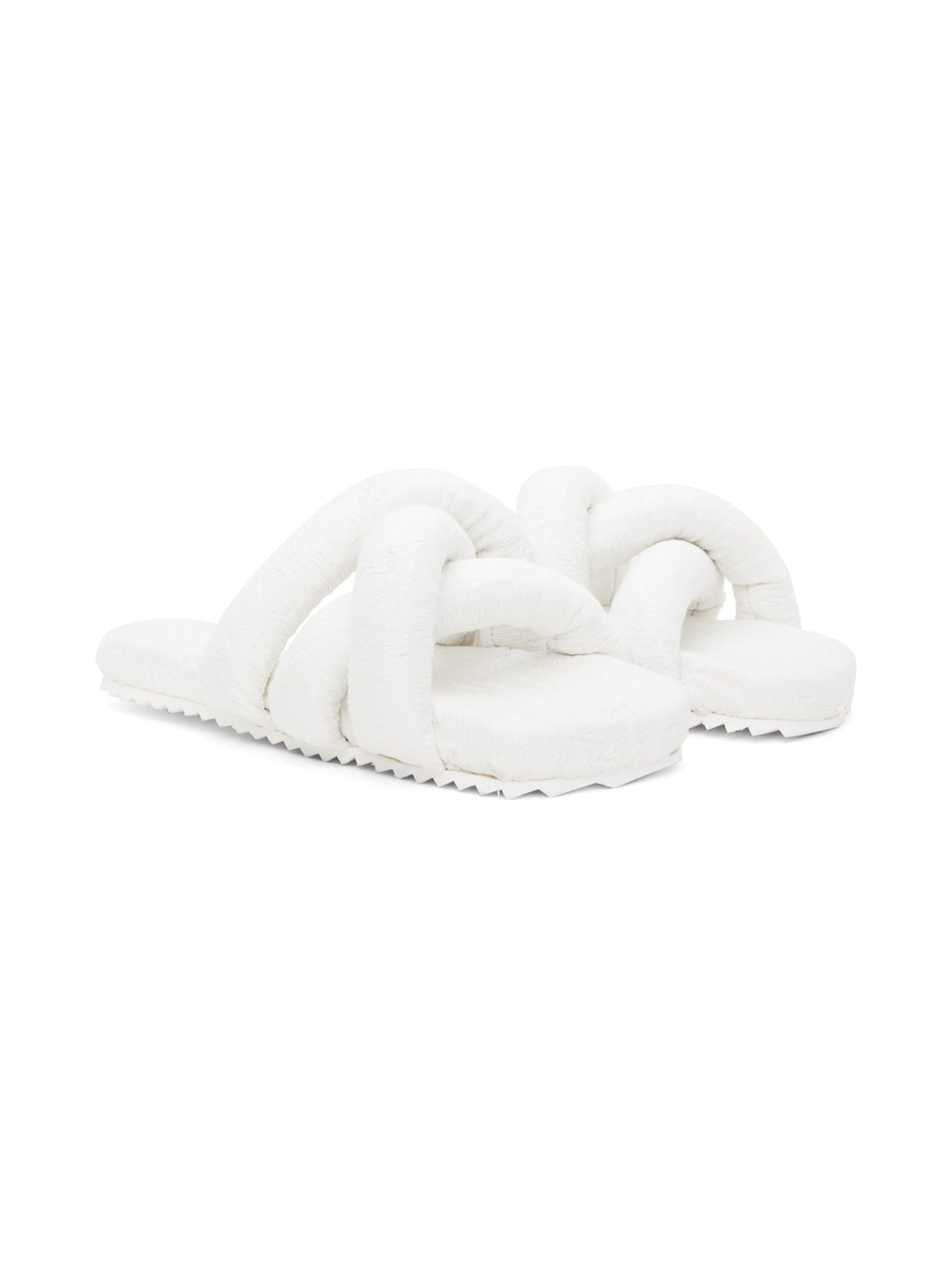 White Tyre Sandals - 4