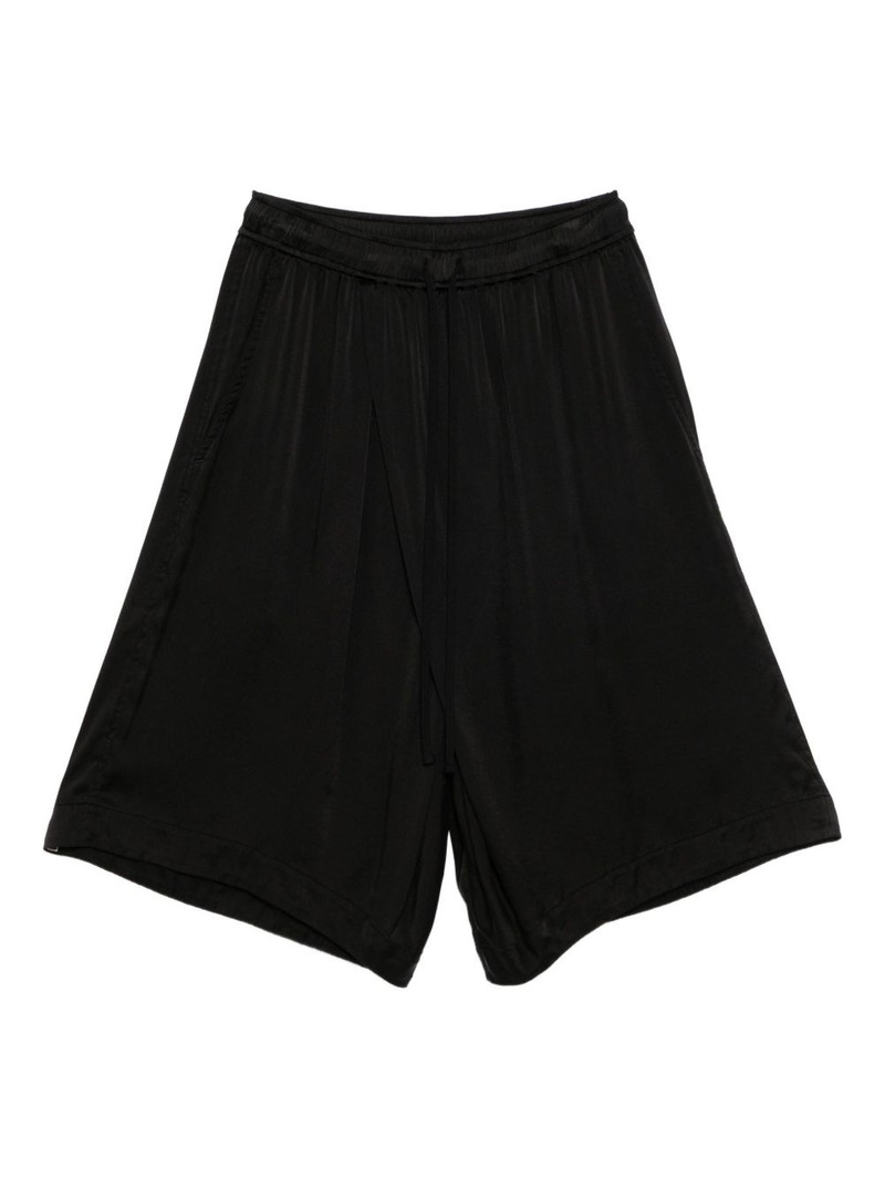 drawstring drop-crotch shorts 1