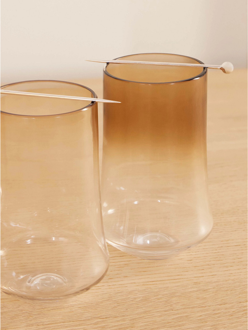 Brunello Cucinelli Set Of Six Stainless Steel Cocktail Sticks outlook