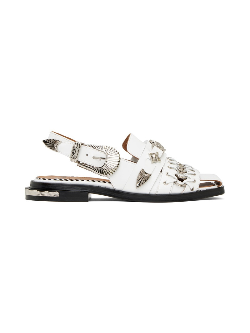 White Polido Loafers 1