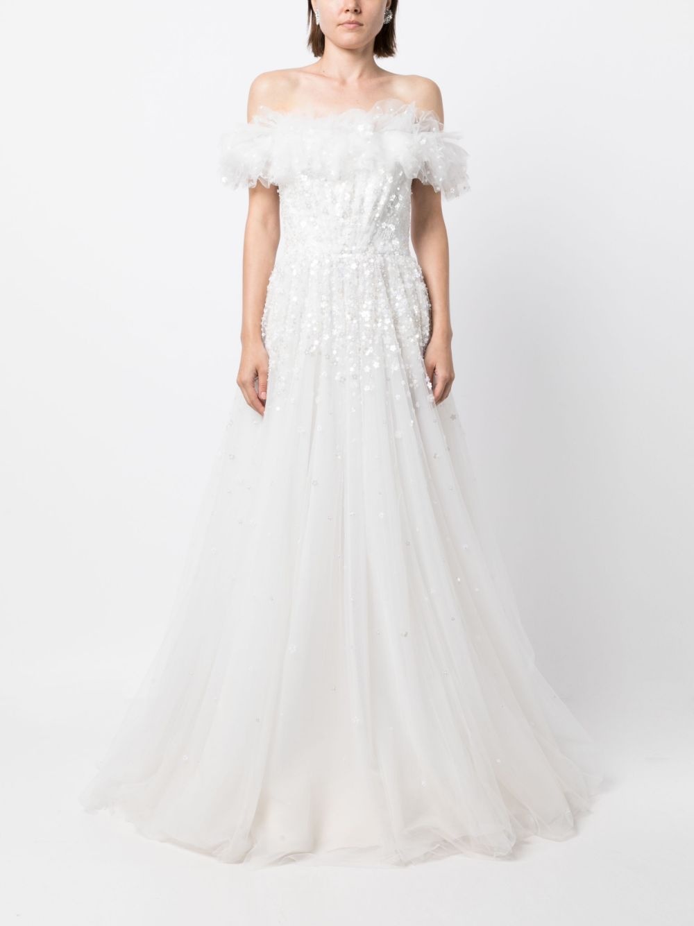 Angel Eyes flared maxi dress - 2
