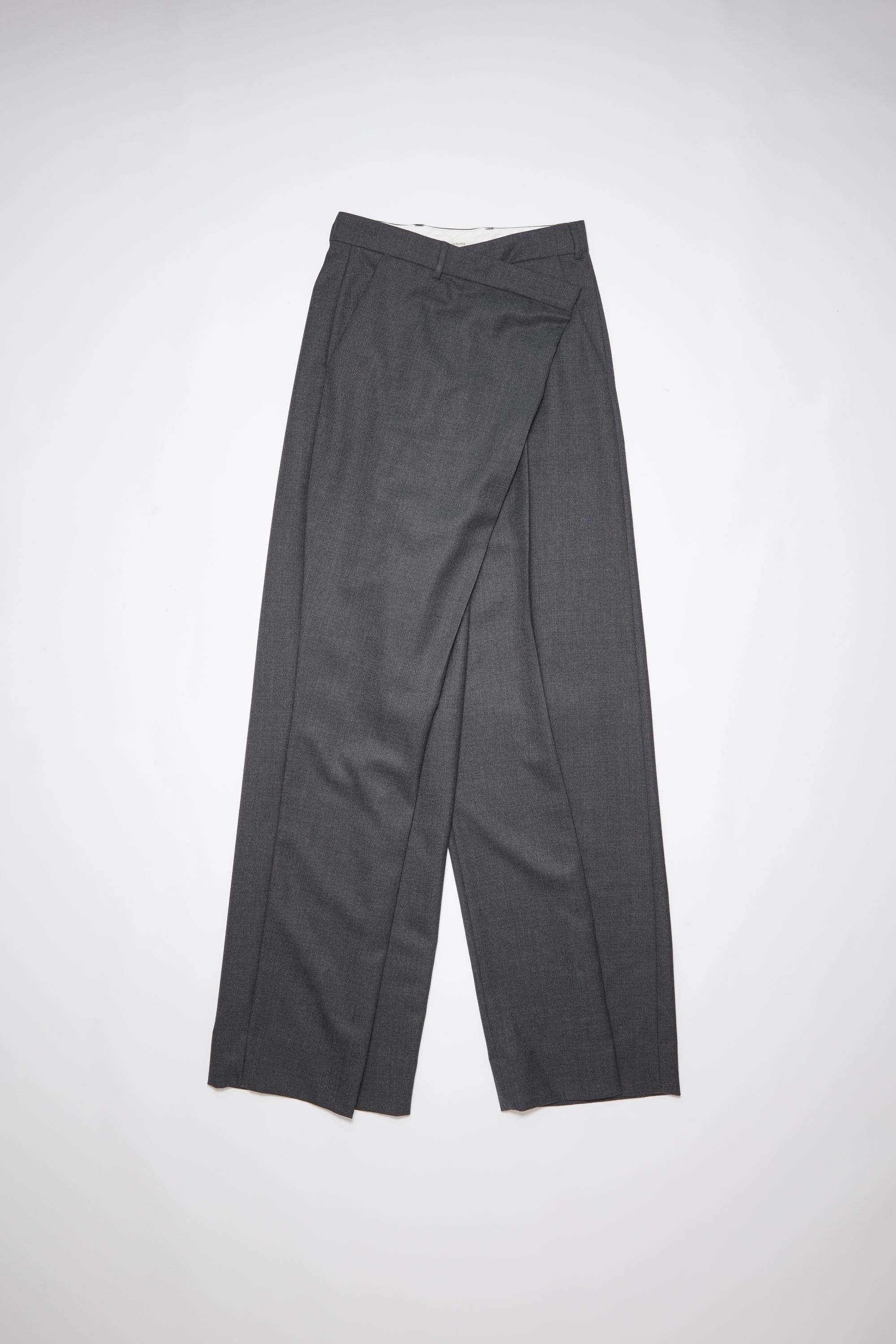 Acne Studios - Tailored wrap trousers - Grey