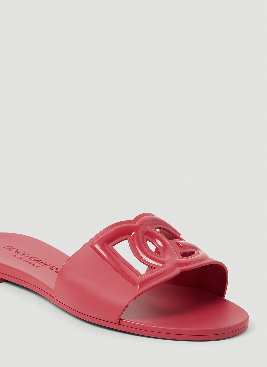 Dolce & Gabbana Women Cut Out Logo Slides - 4