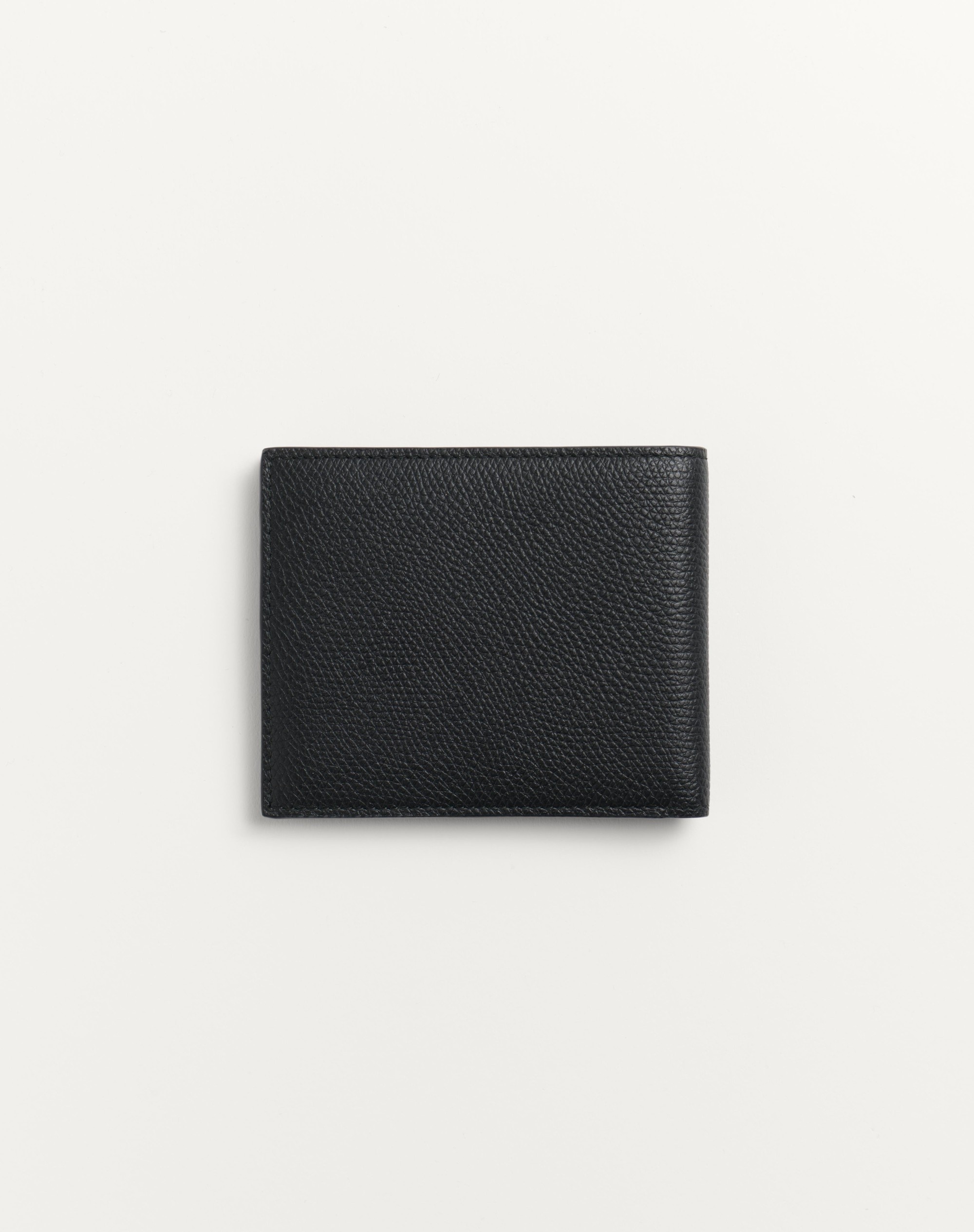 VLOGO SIGNATURE GRAINY CALFSKIN WALLET - 3