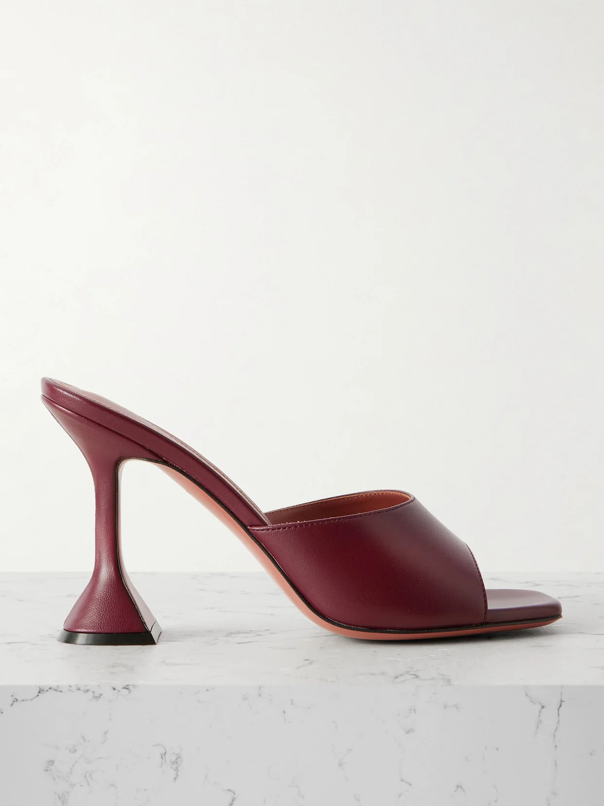 Lupita Leather Mules - 1