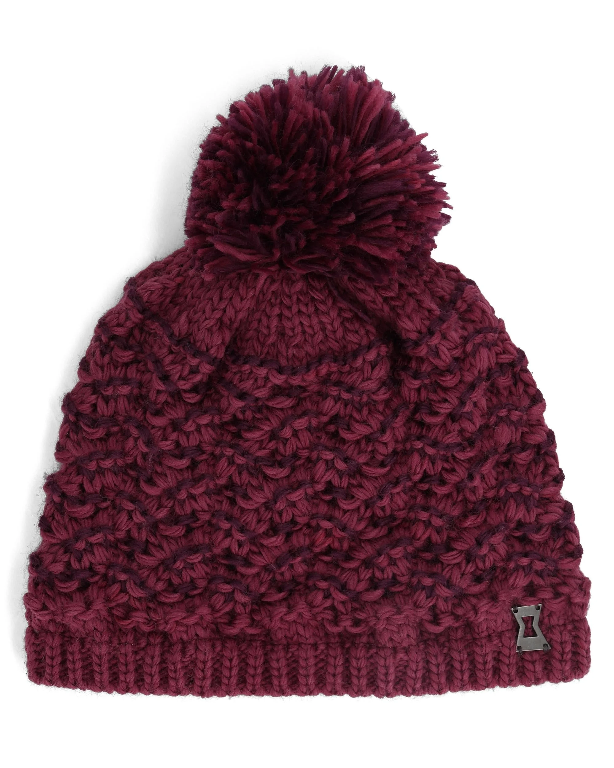 Womens Brrr Berry Beanie - Acai - 1