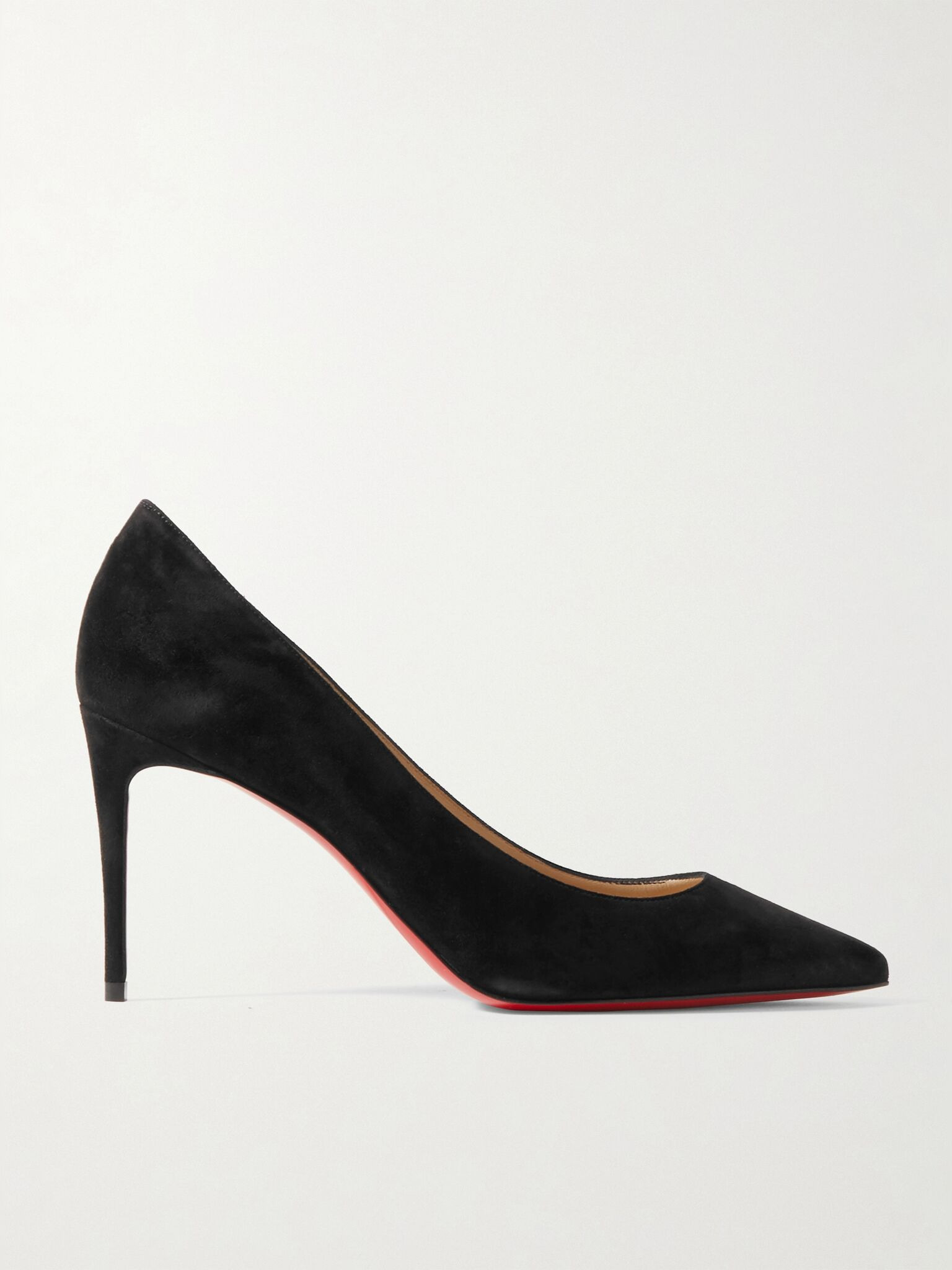 Kate 85 suede pumps Black - 1