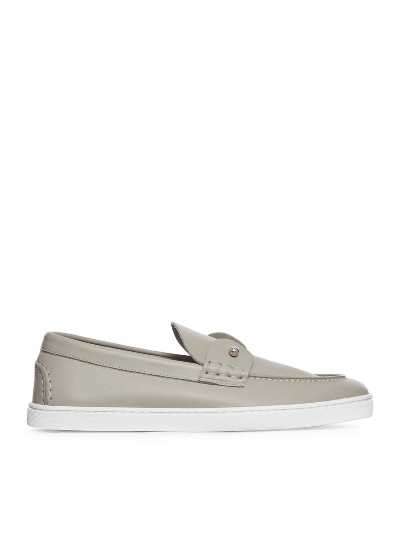 Christian Louboutin Men Chambeliboat Leather Loafers - 7
