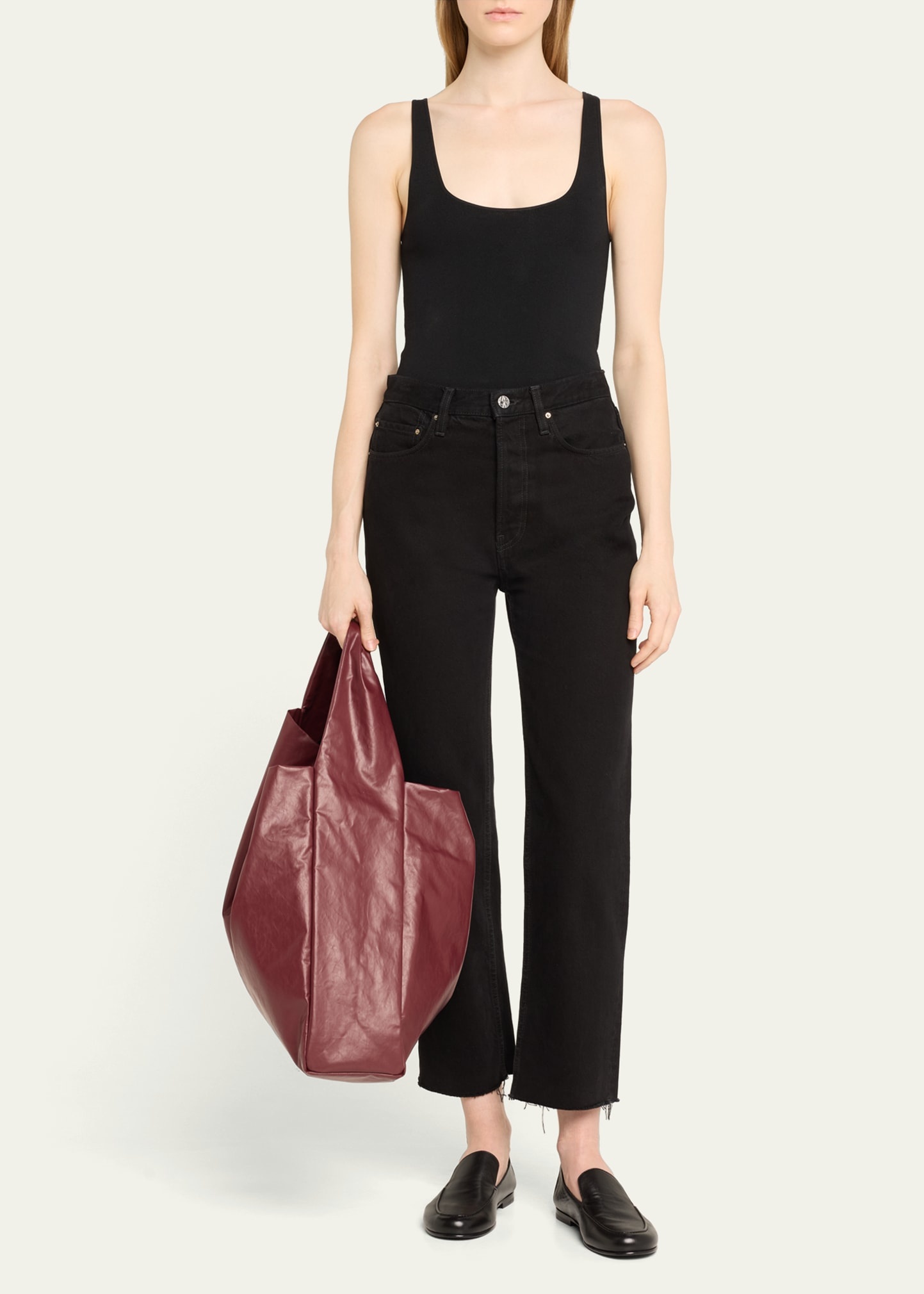 Oil Faux-Leather Shoulder Bag - 5