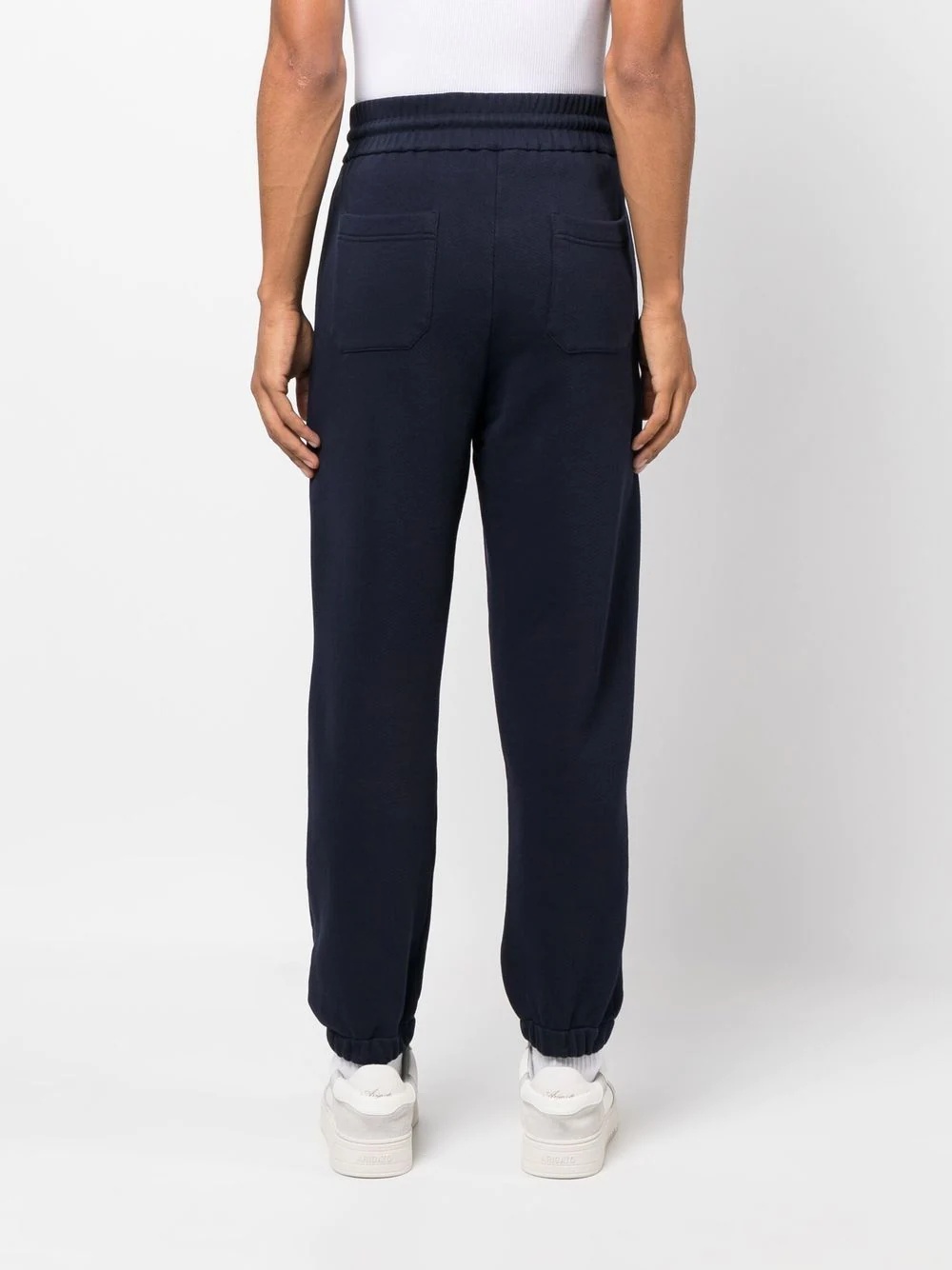 logo-embroidered track pants - 4