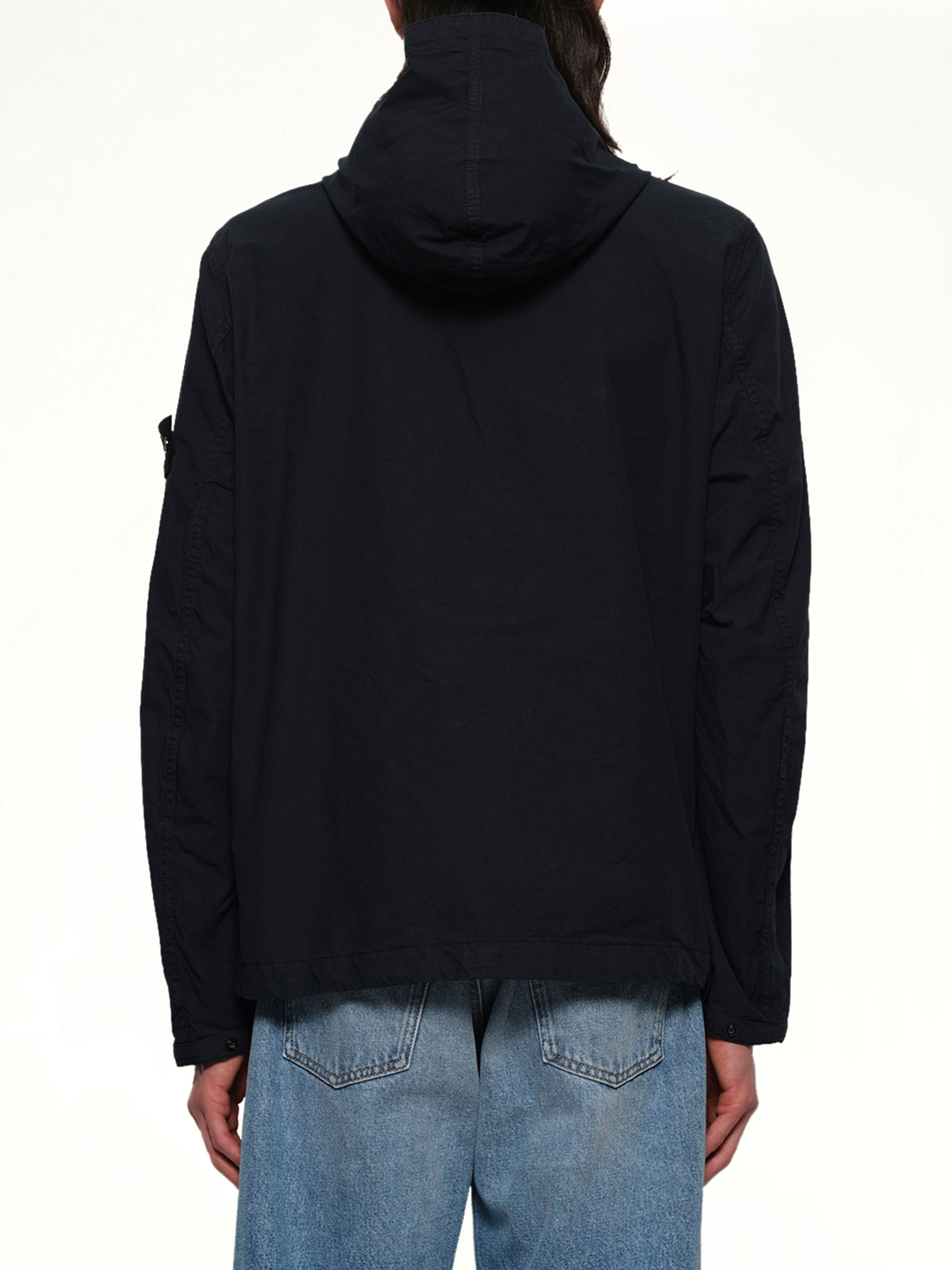 Q10001 Short Parka in Navy Blue - 5