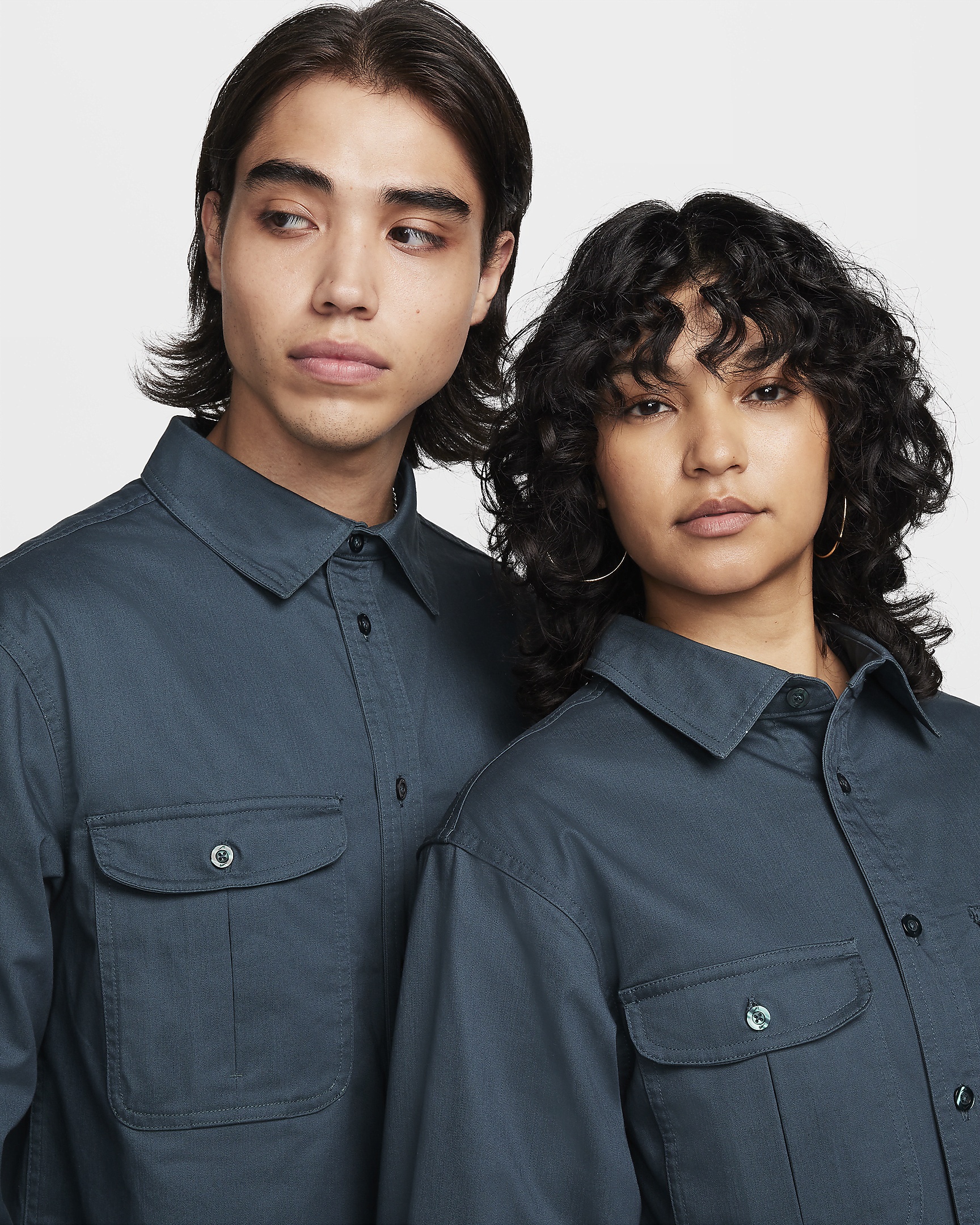 Nike SB Tanglin Woven Skate Button-Up Long-SleeveTop - 3