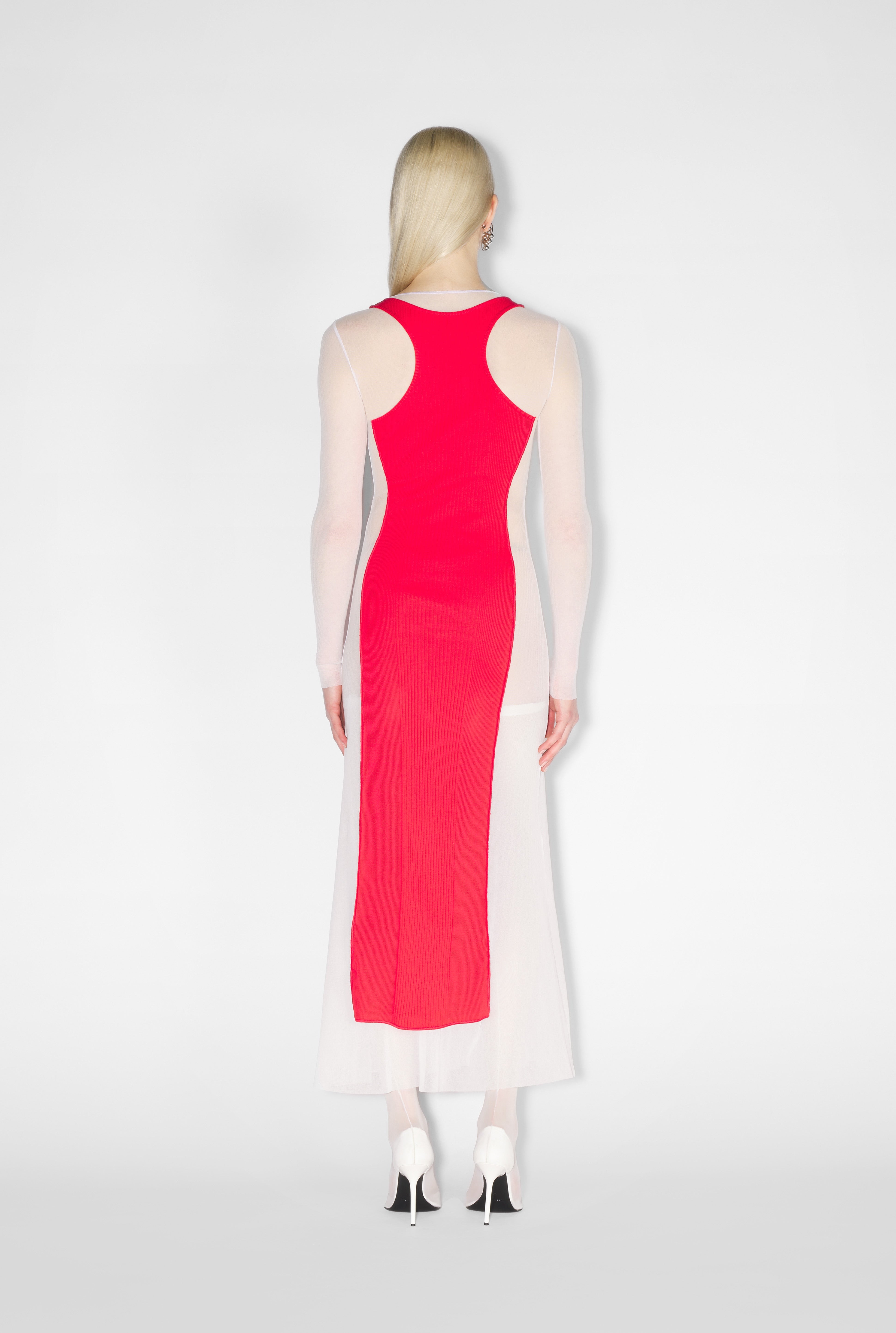 THE LONG RED PETIT GRAND DRESS - 2