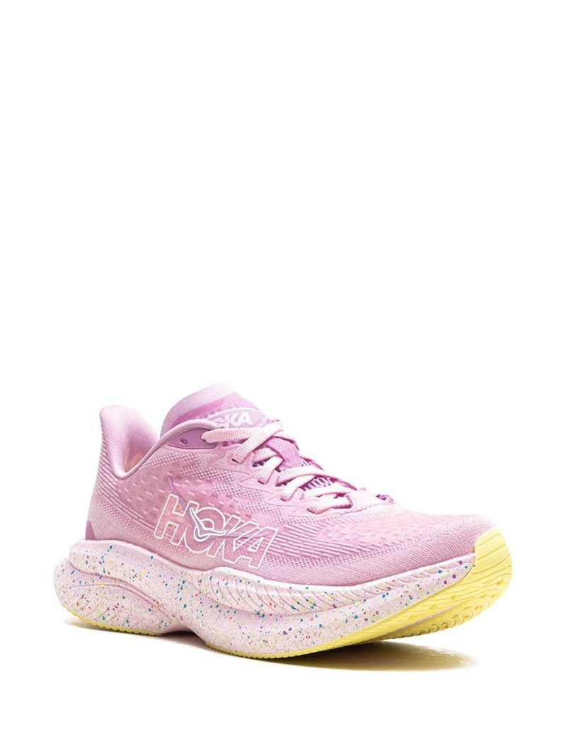 HOKA Mach 6 "Pink Twighlight/Lemonade" sneakers outlook