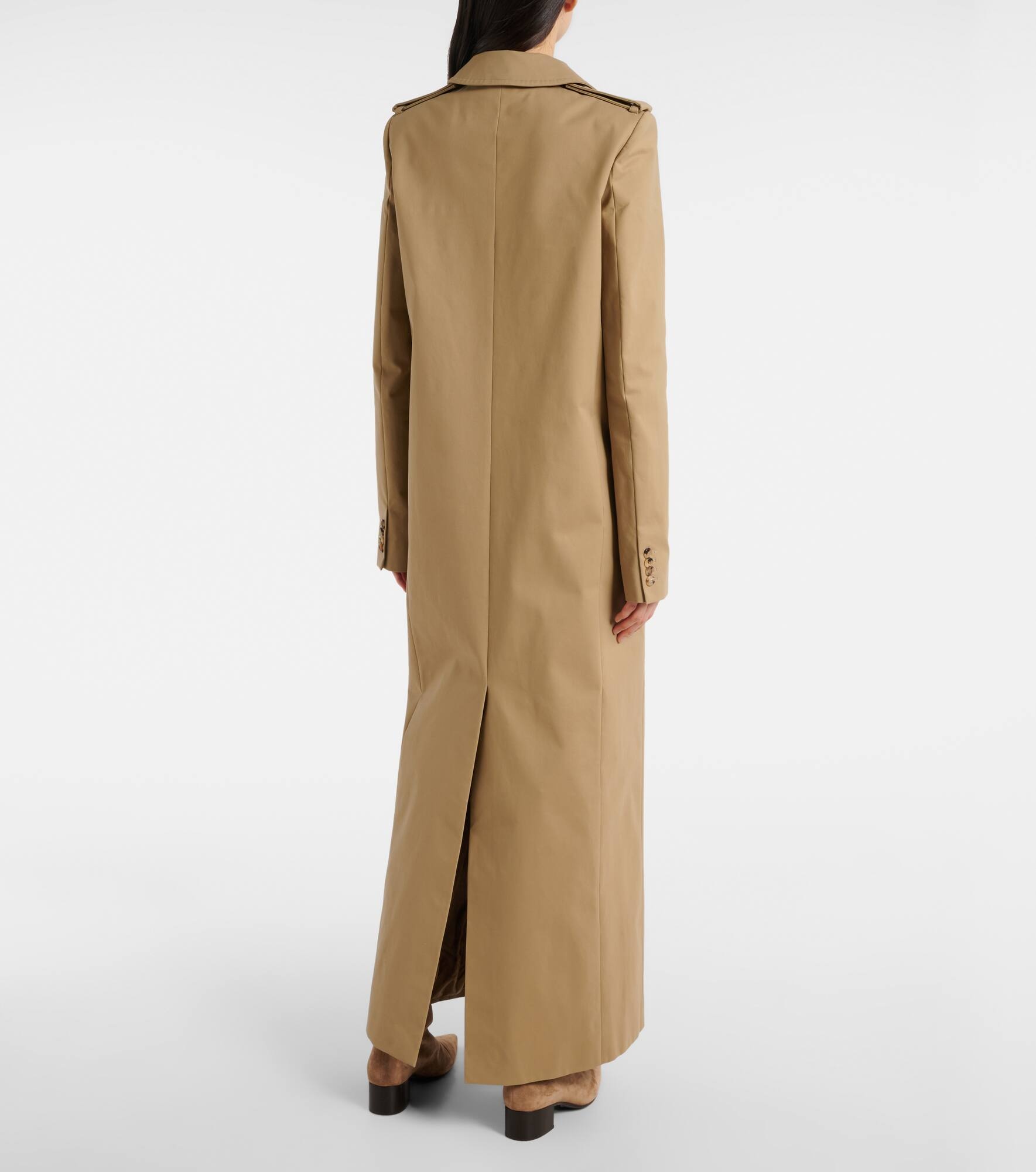 Mallory double-breasted trench coat - 3