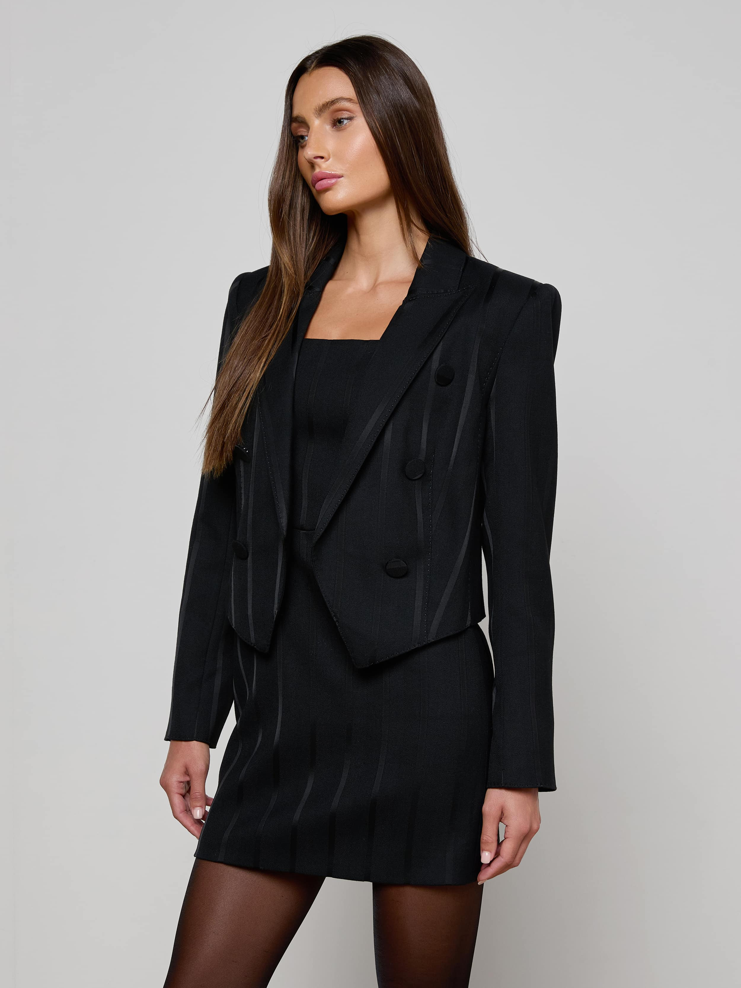 Lila Striped Blazer - 3