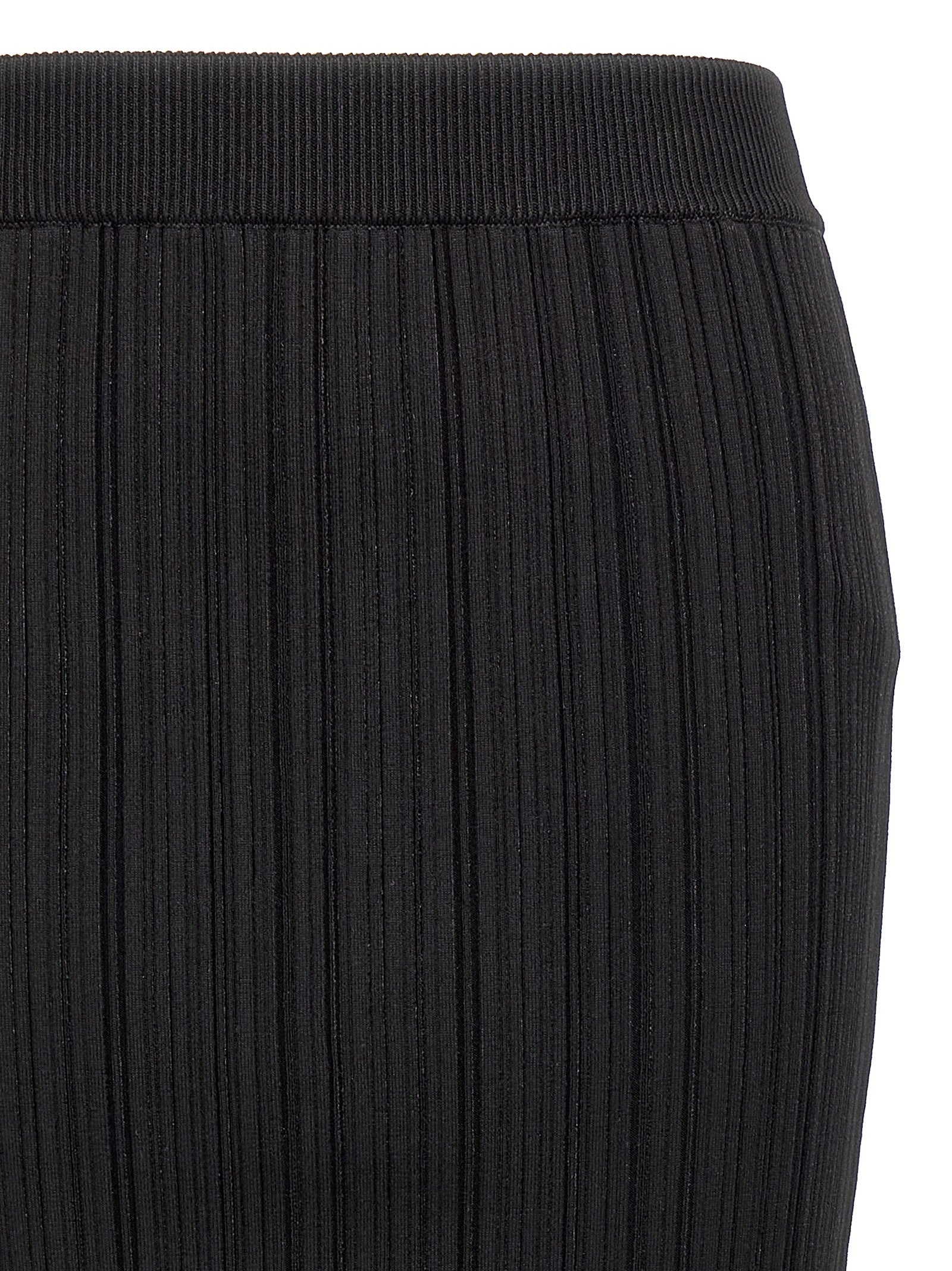 スカート BALMAIN FW24 Pleated midi skirt (DF0LD019KH70 0PA) Balmain Pleated High-Low Cotton Midi Skirt | Neiman Marcus