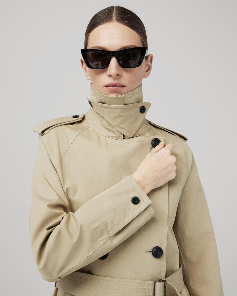 rag & bone Gwyn Cotton Trench Coat
Classic Fit Coat outlook