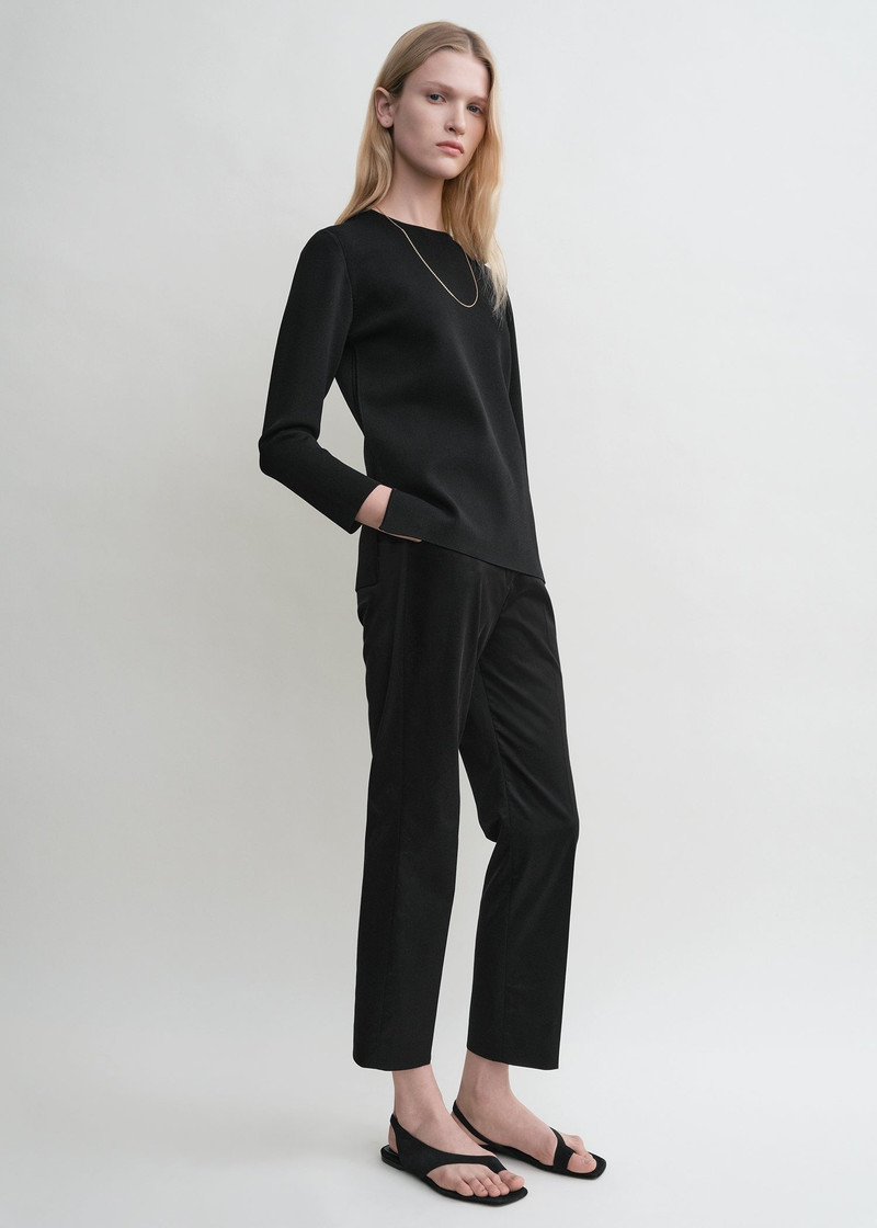 Compact knit black 3