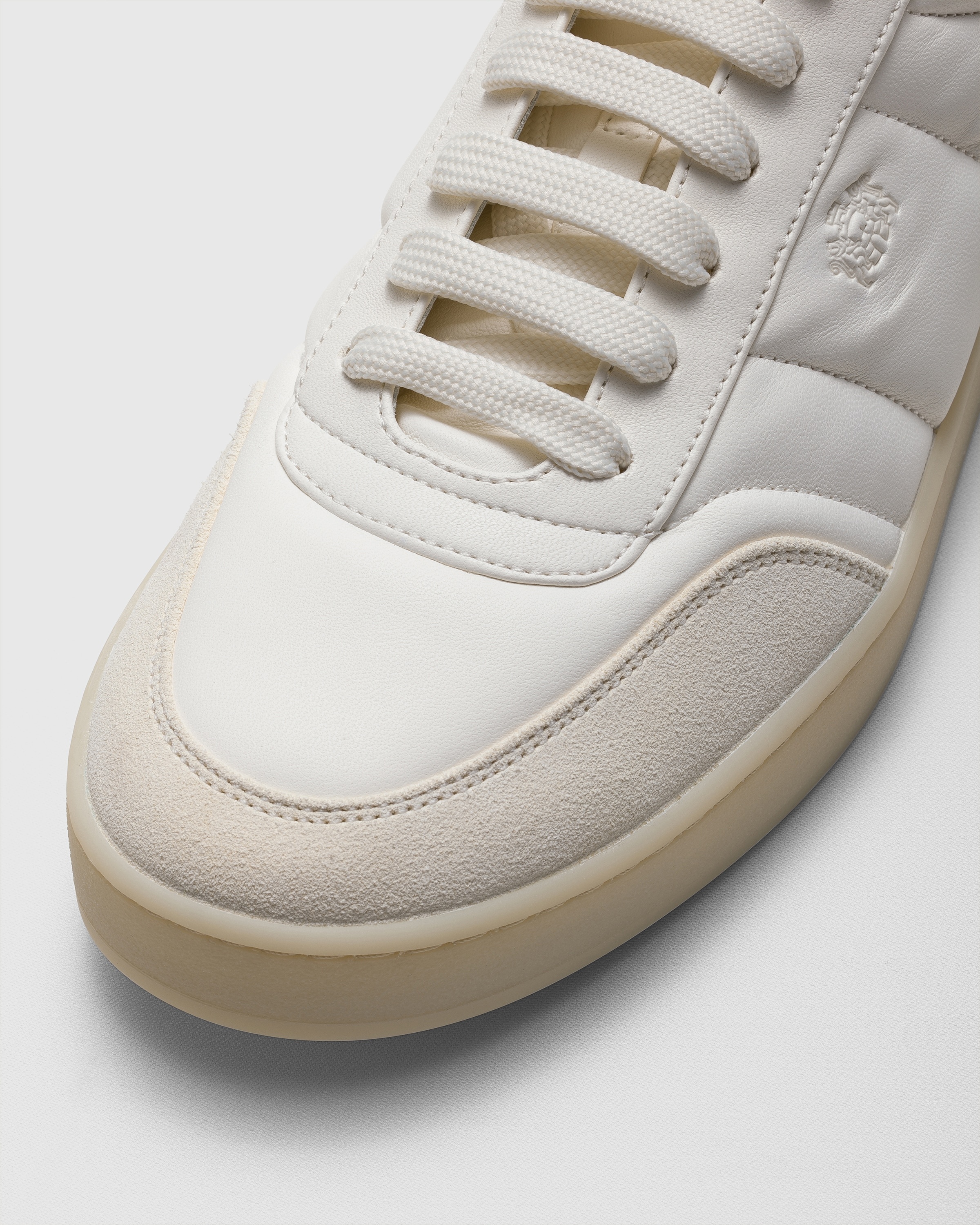 Nappa Leather and Suede Sneaker - 3
