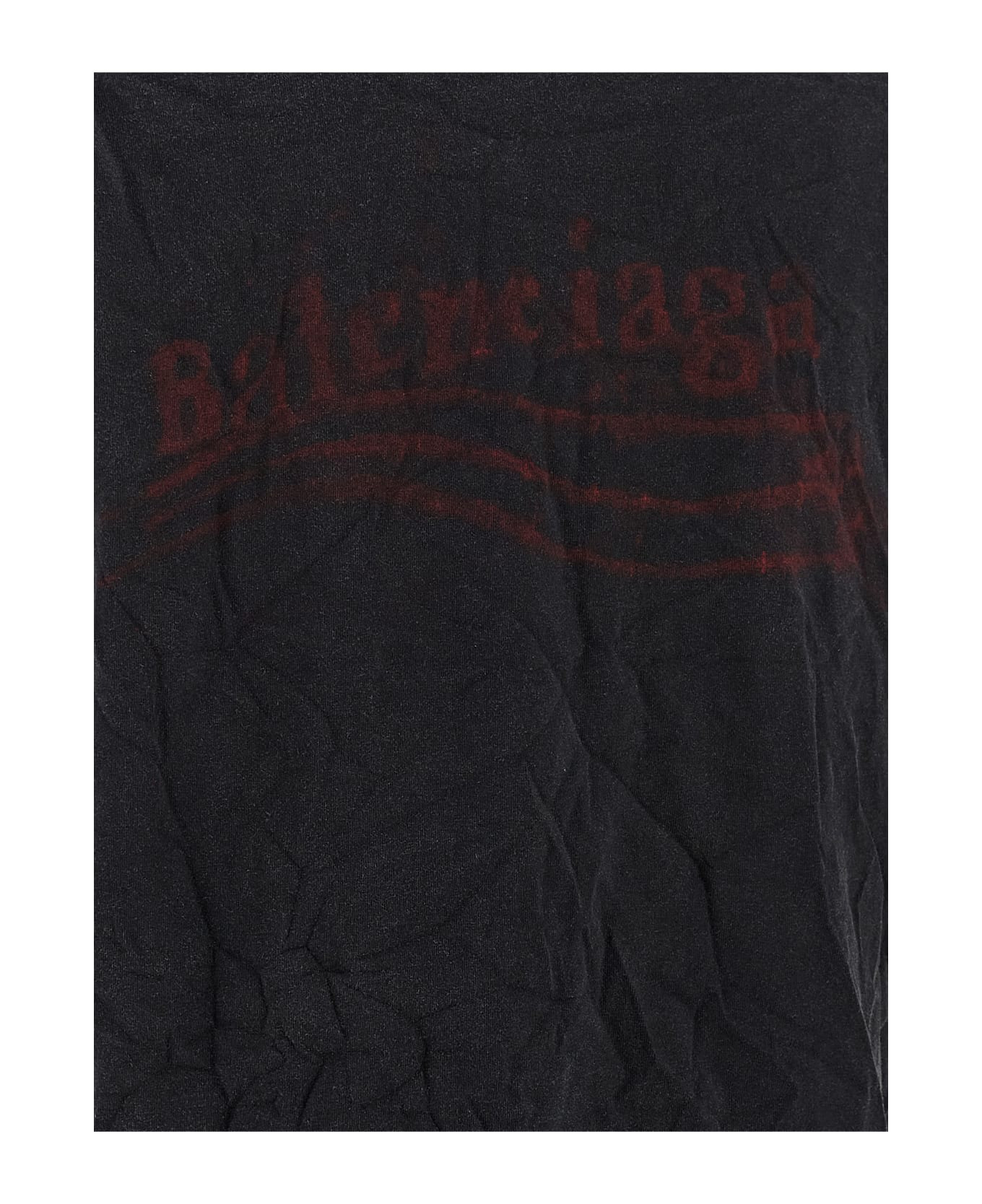 'washed Crayon Political' T-shirt - 4