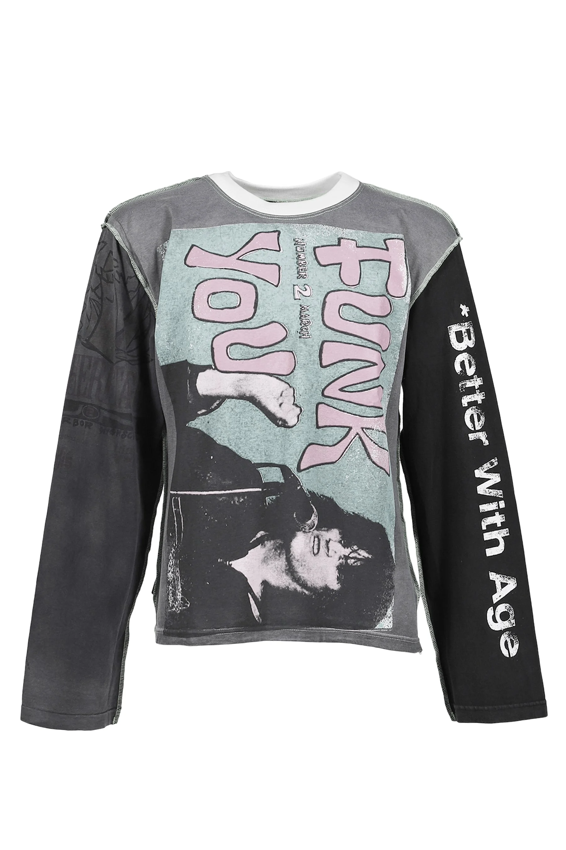 RIVKA REVERSIBLE LONG SLEEVE / BLK - 1