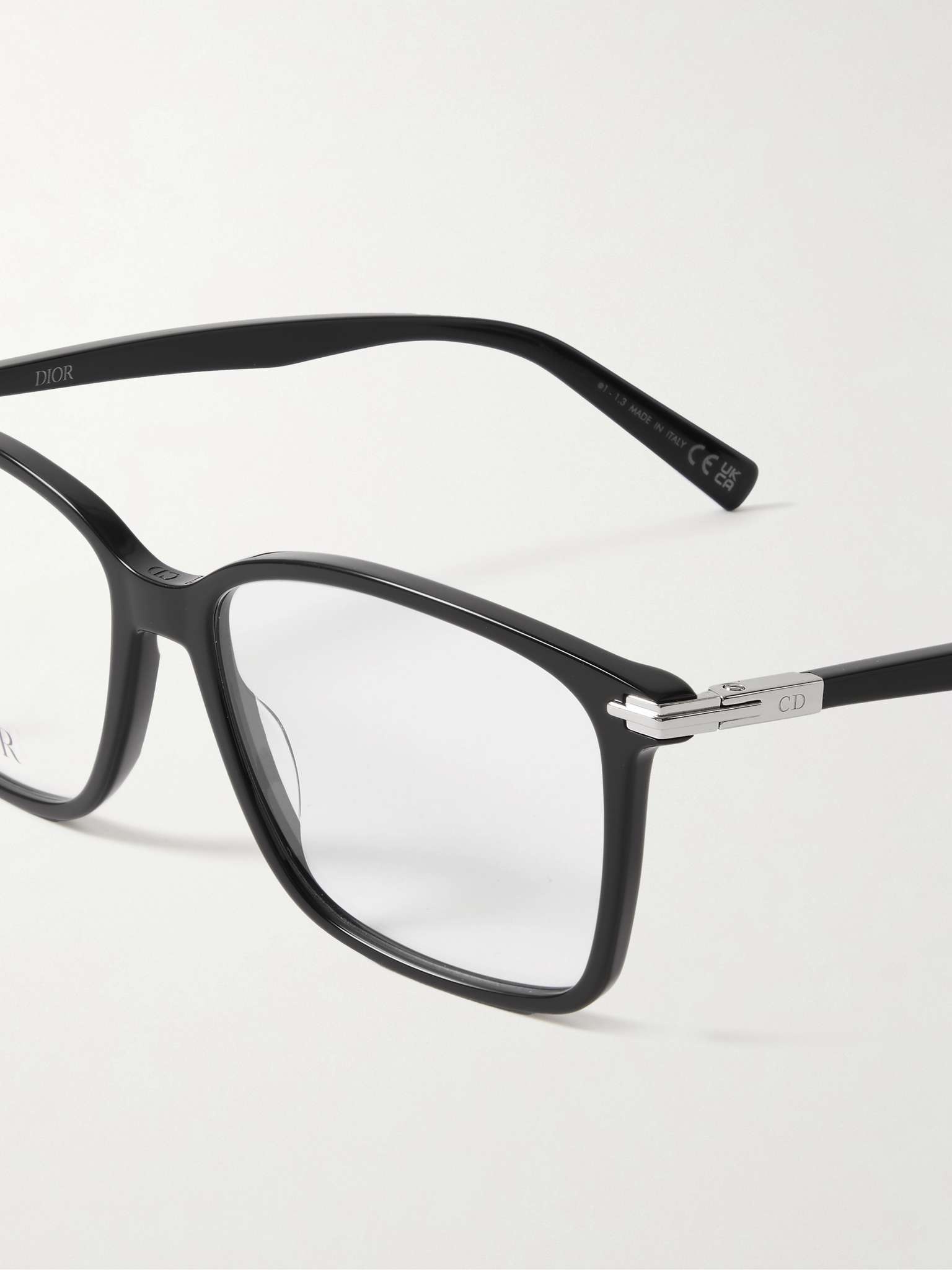 DiorBlackSuit S14l Square-Frame Acetate Optical Glasses - 3