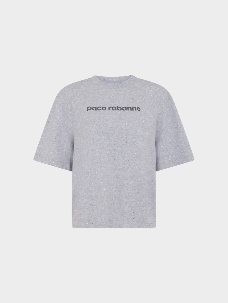 GREY T-SHIRT WITH LOGO 1