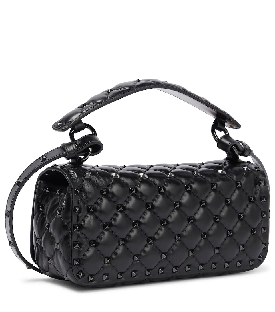 Valentino Rockstud Spike leather shoulder bag REVERSIBLE