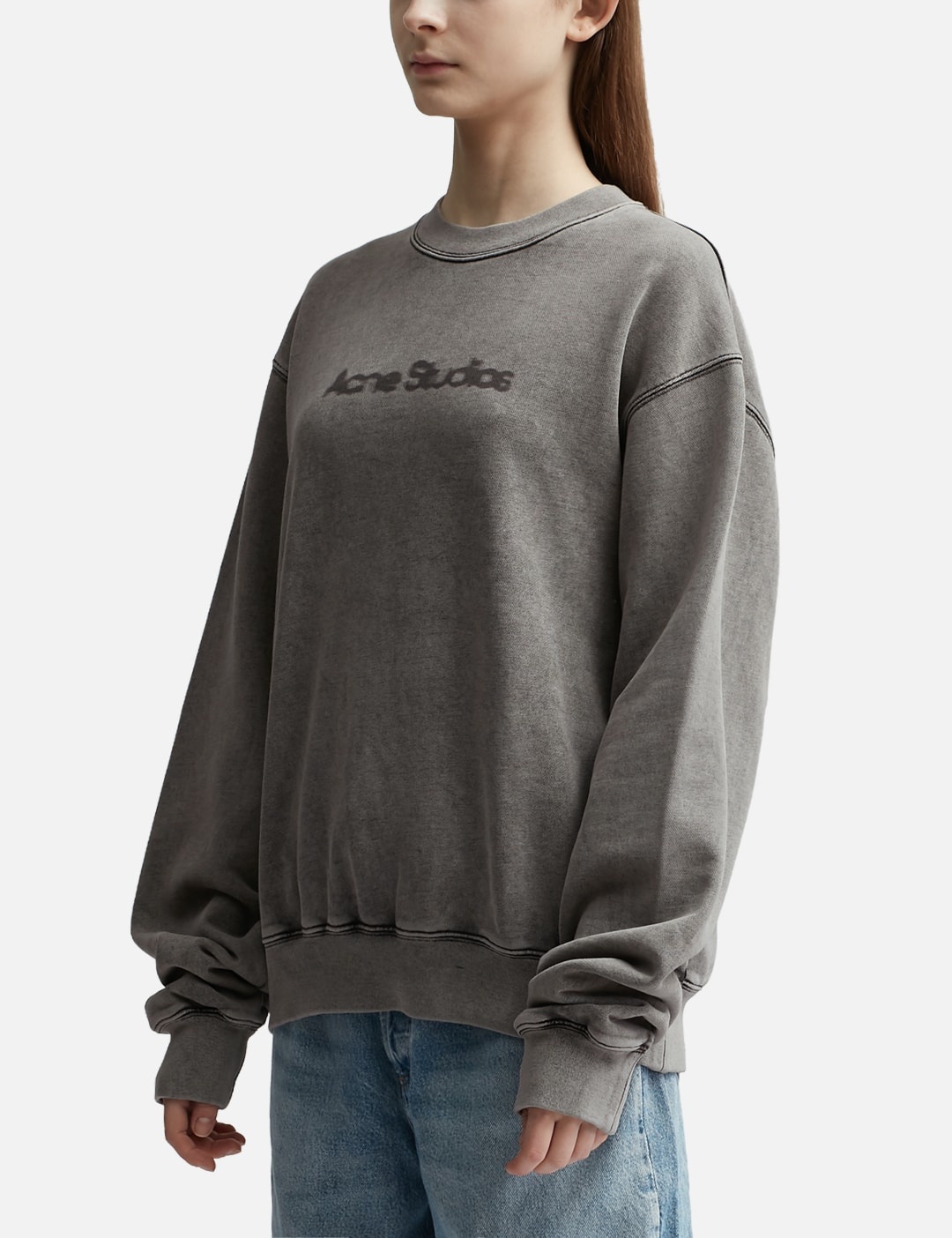 BLURRED LOGO SWEATER - 2