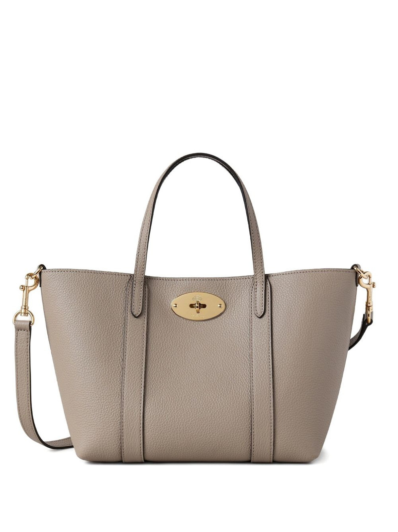 mini Bayswater grained tote bag 1