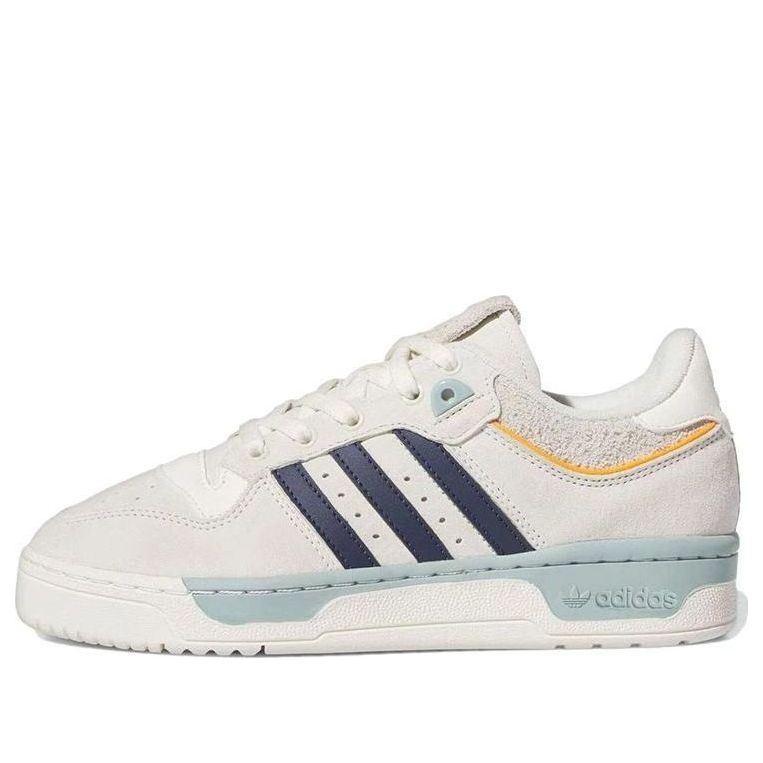 (WMNS) adidas Originals Rivalry Low 86 Shoes 'Off White Shadow Navy Linen Green' IG3435 - 1