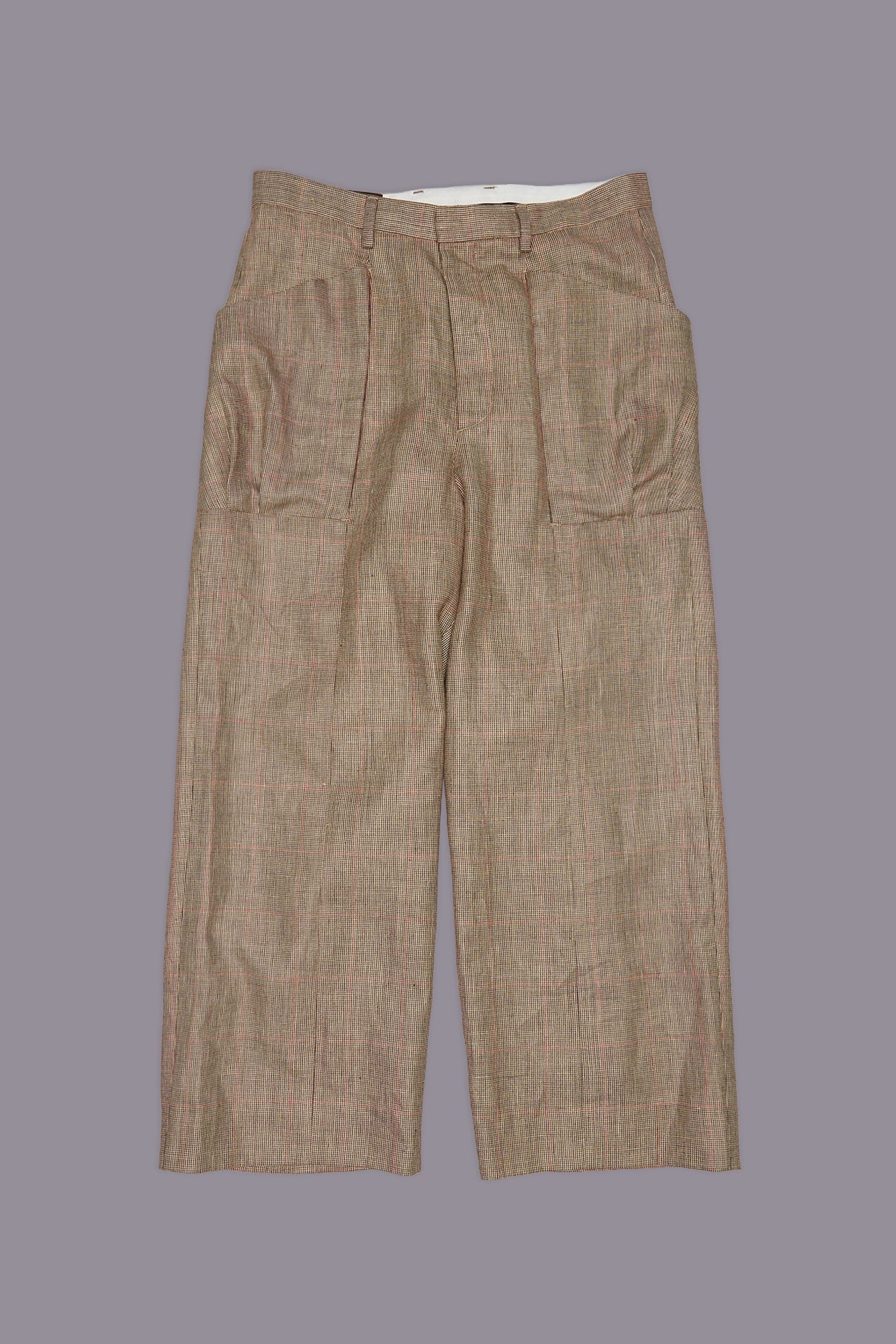 PLEATED POCKET TROUSER - 3