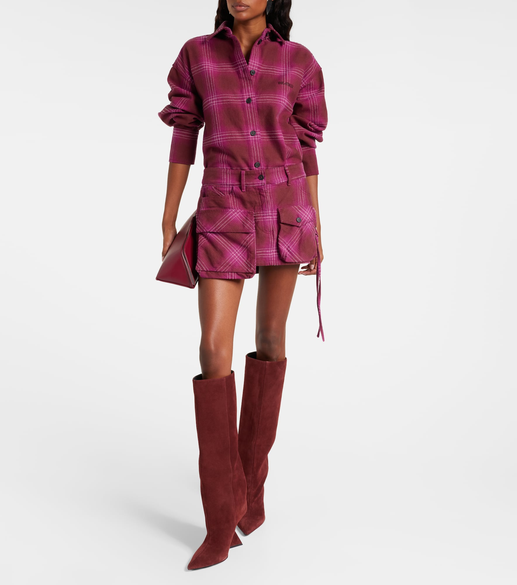 Eliza plaid cotton shirt - 2