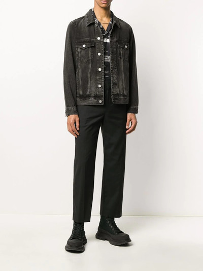 Neil Barrett cropped chino trousers outlook