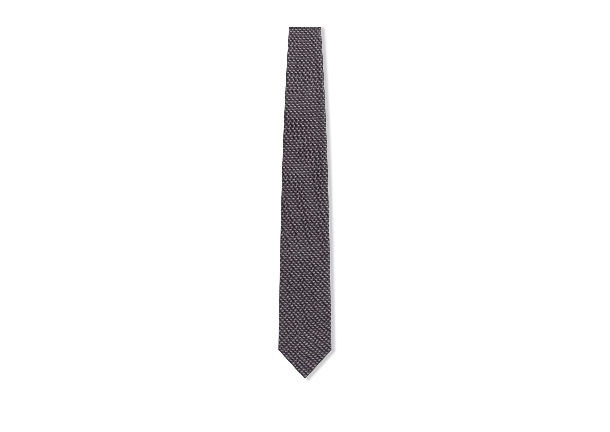 MICRO JACQUARD TIE - 1