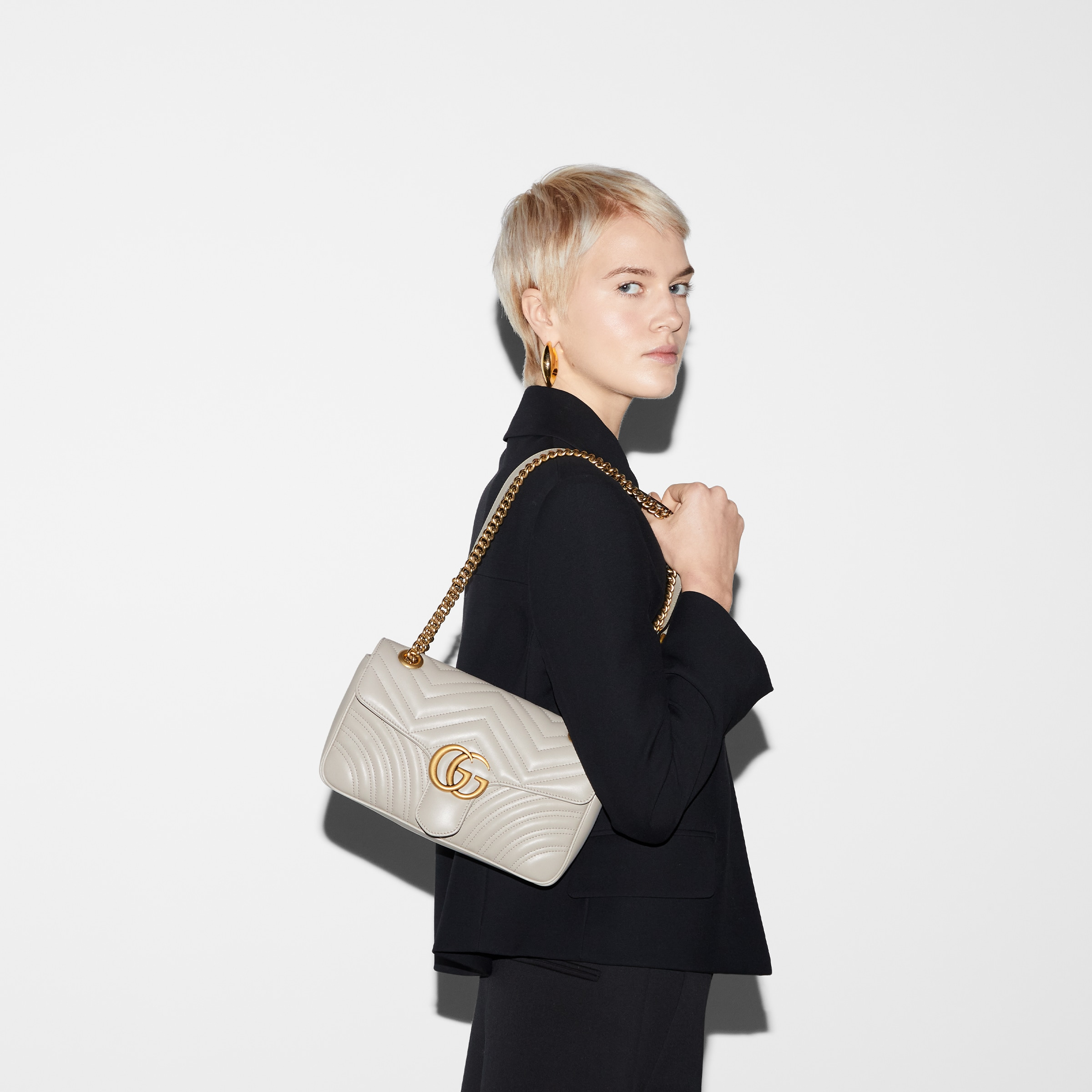 GG Marmont small shoulder bag - 3