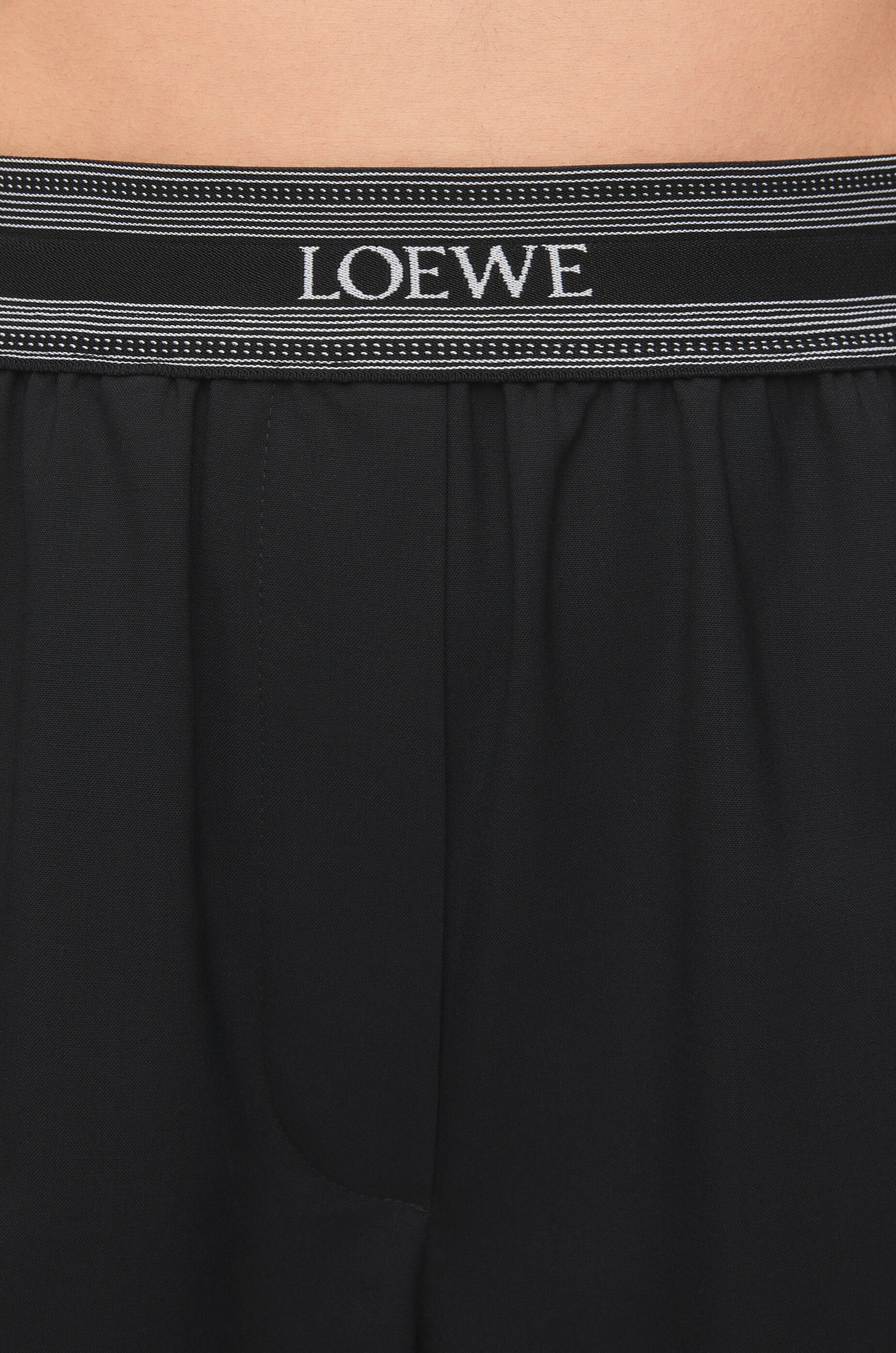 Cropped trousers in wool - 5