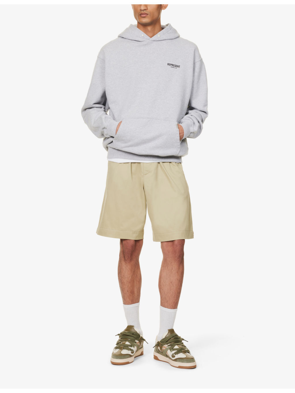 Owners' Club graphic-print relaxed-fit cotton-jersey hoody - 2
