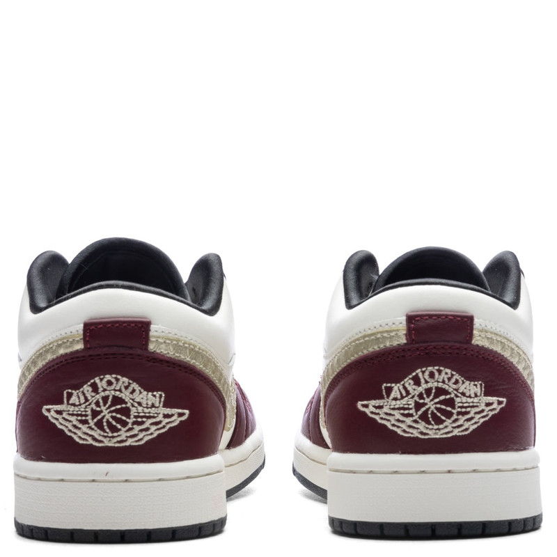 Jordan WOMEN'S AIR JORDAN 1 LOW 'CHINESE NEW YEAR' - SAIL/METALLIC GOLD GRAIN/DARK TEAM RED outlook