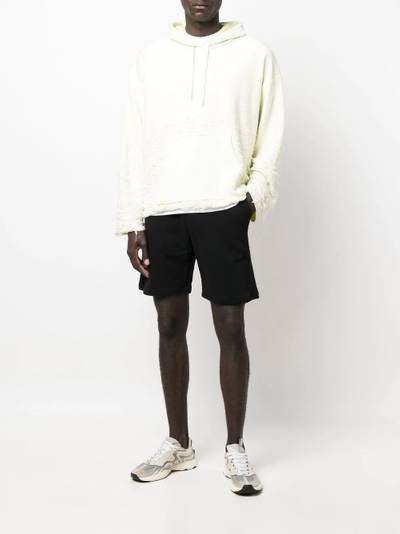 John Elliott destroyed long-sleeve hoodie outlook