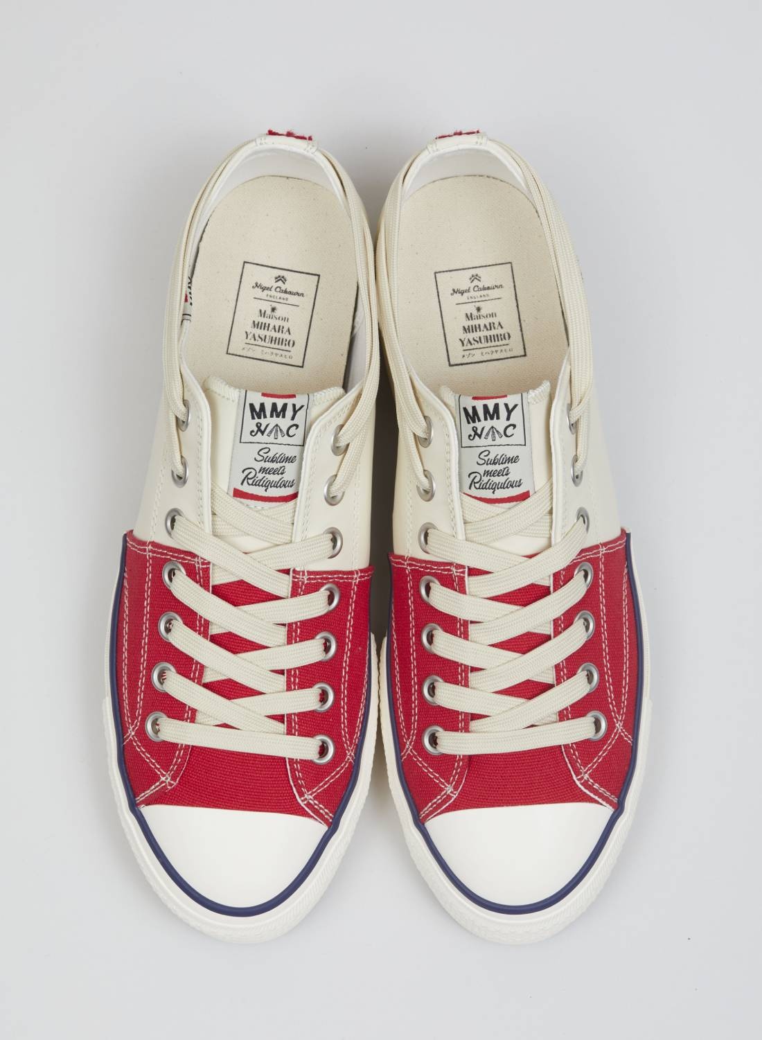 NC X Mihara Yasuhiro New Bowling Shoe in Red/White - 4