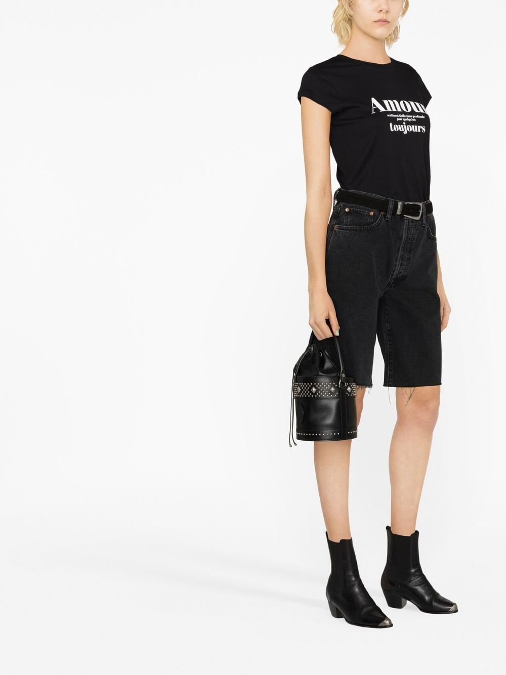 slogan-print organic cotton T-shirt - 4